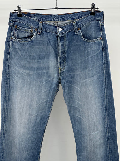 LEVI'S 501 TAGLIA : 50 ITA = W36 L34
