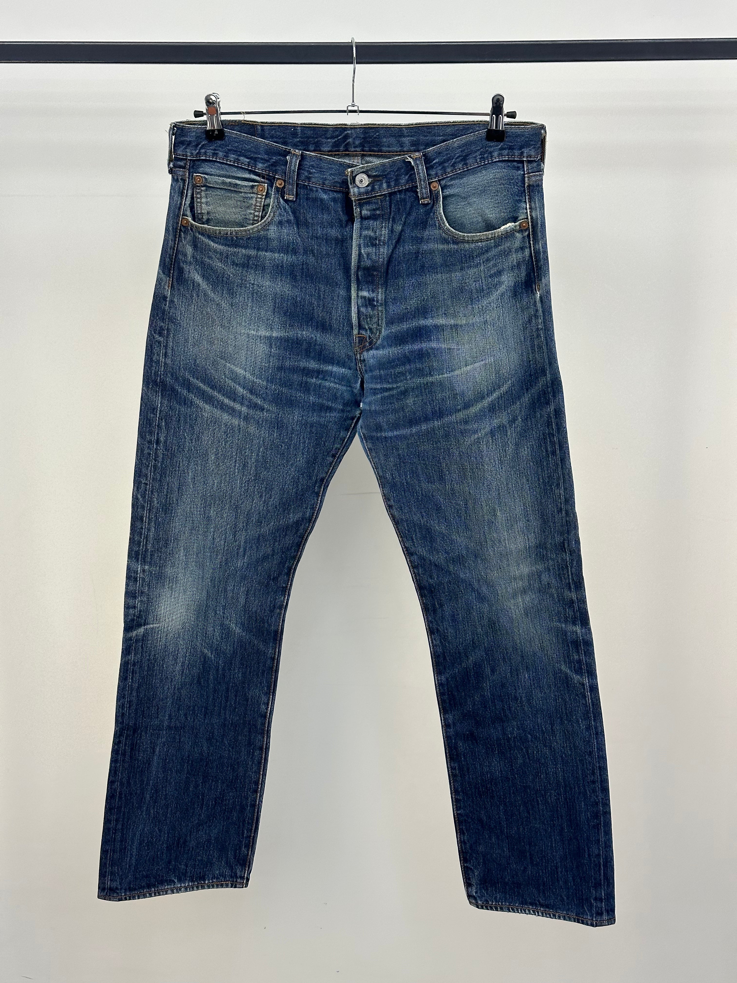 LEVI'S 501 TAGLIA : 50 ITA = W36 L32