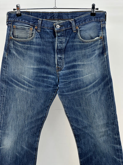 LEVI'S 501 TAGLIA : 50 ITA = W36 L32