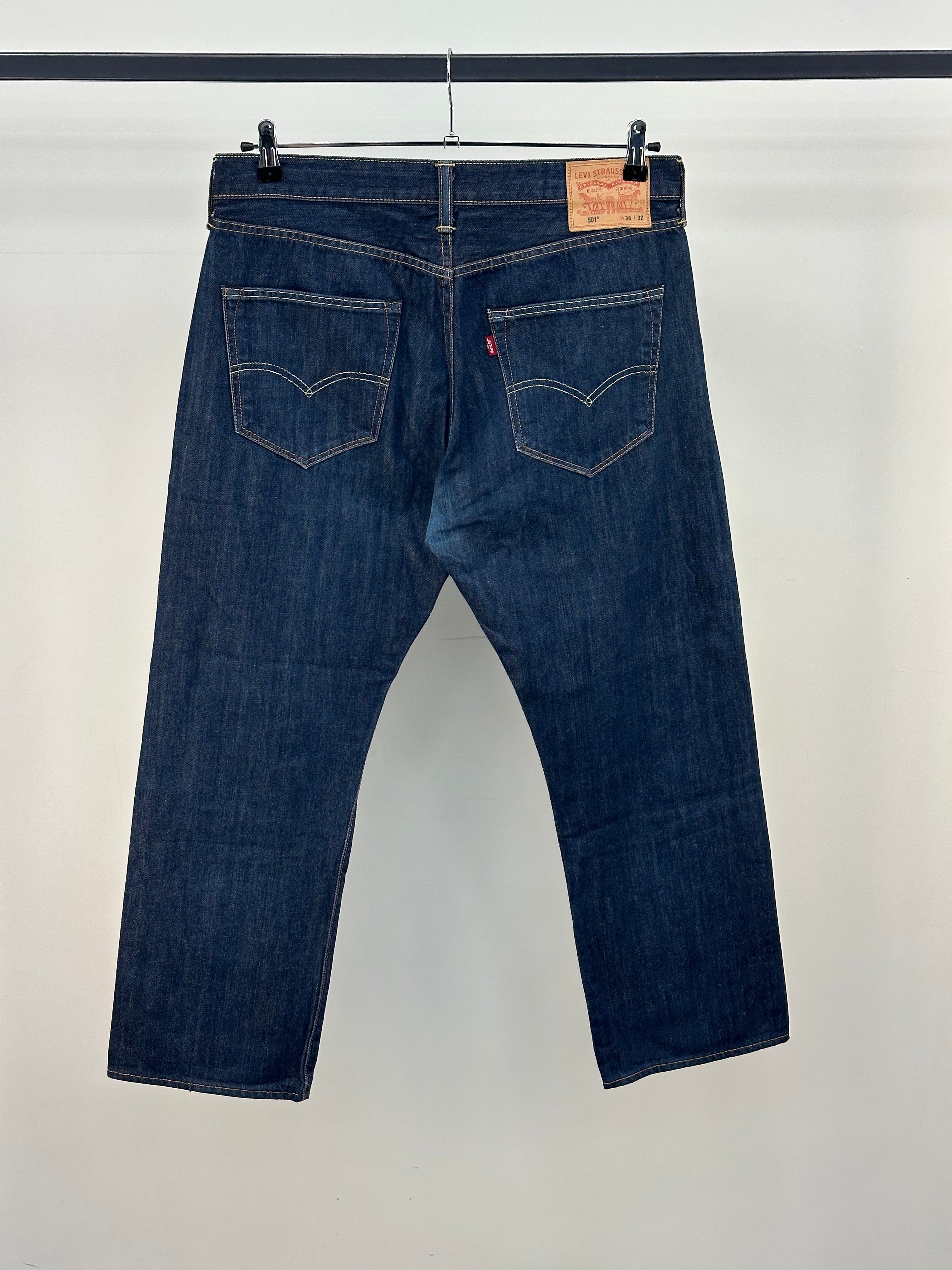 LEVI'S 501 TAGLIA : 50 ITA = W36 L32
