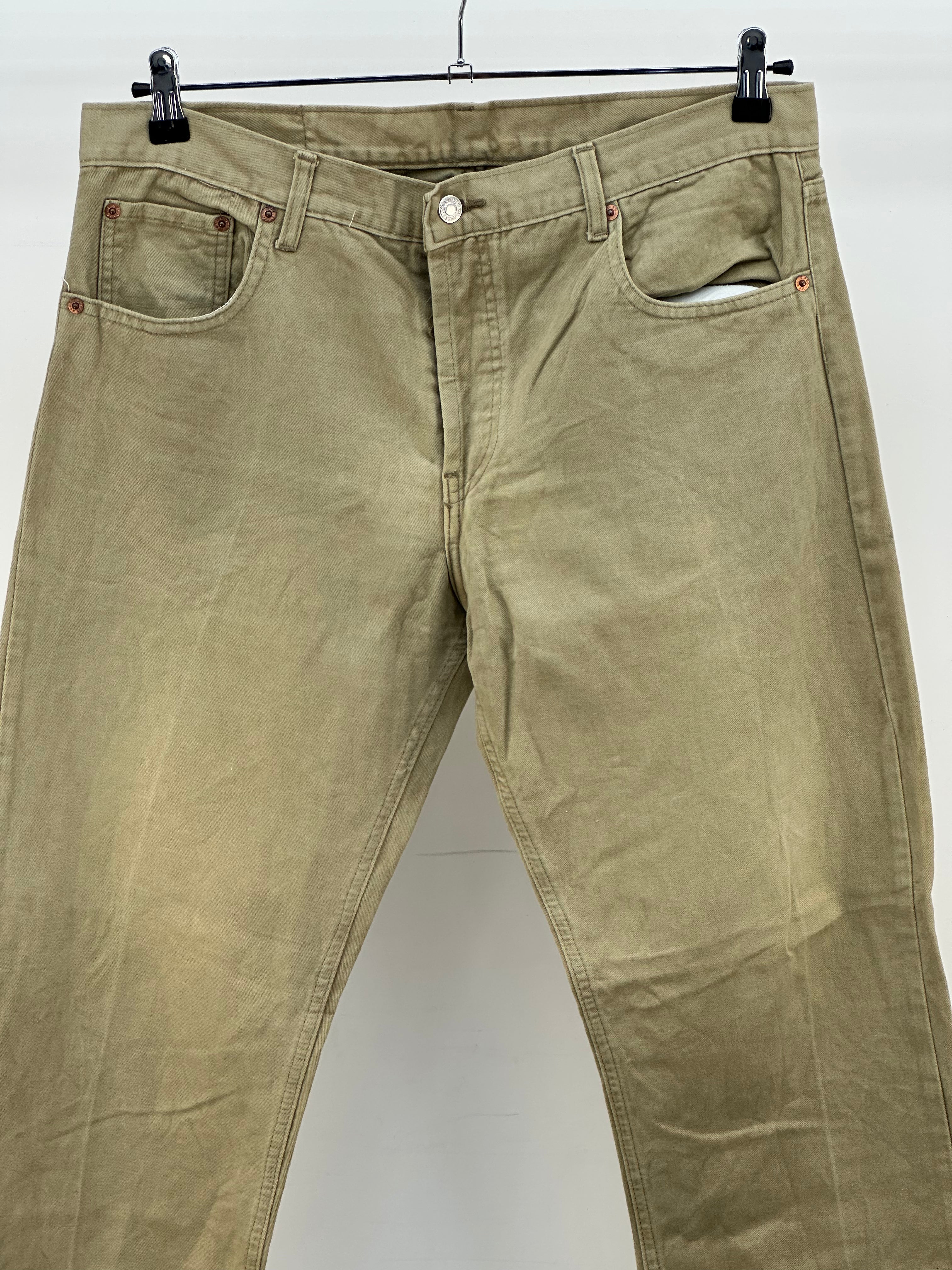 LEVI'S 501 TAGLIA : 50 ITA = W36 L32