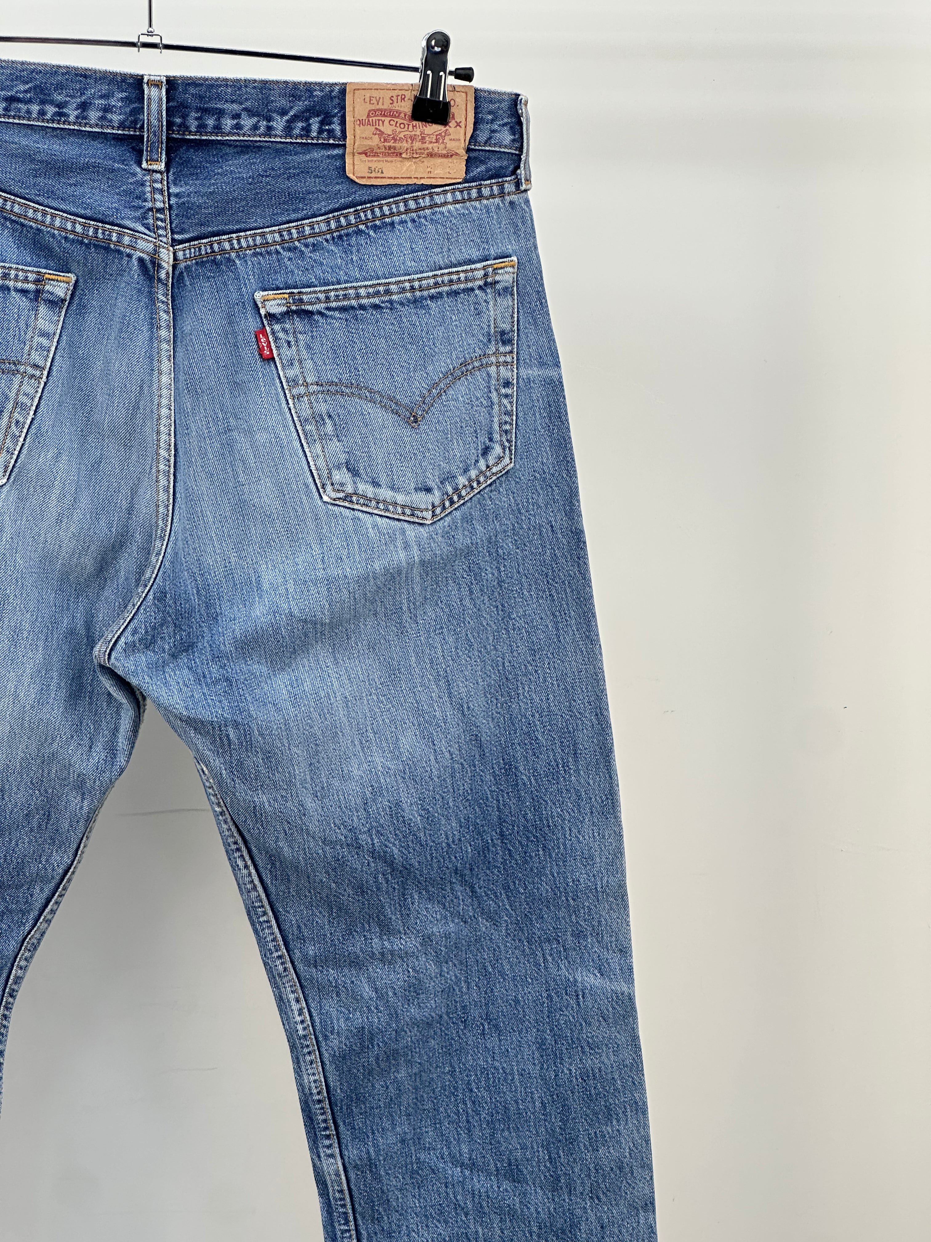 LEVI'S 501 TAGLIA : 50 ITA = W36 L36