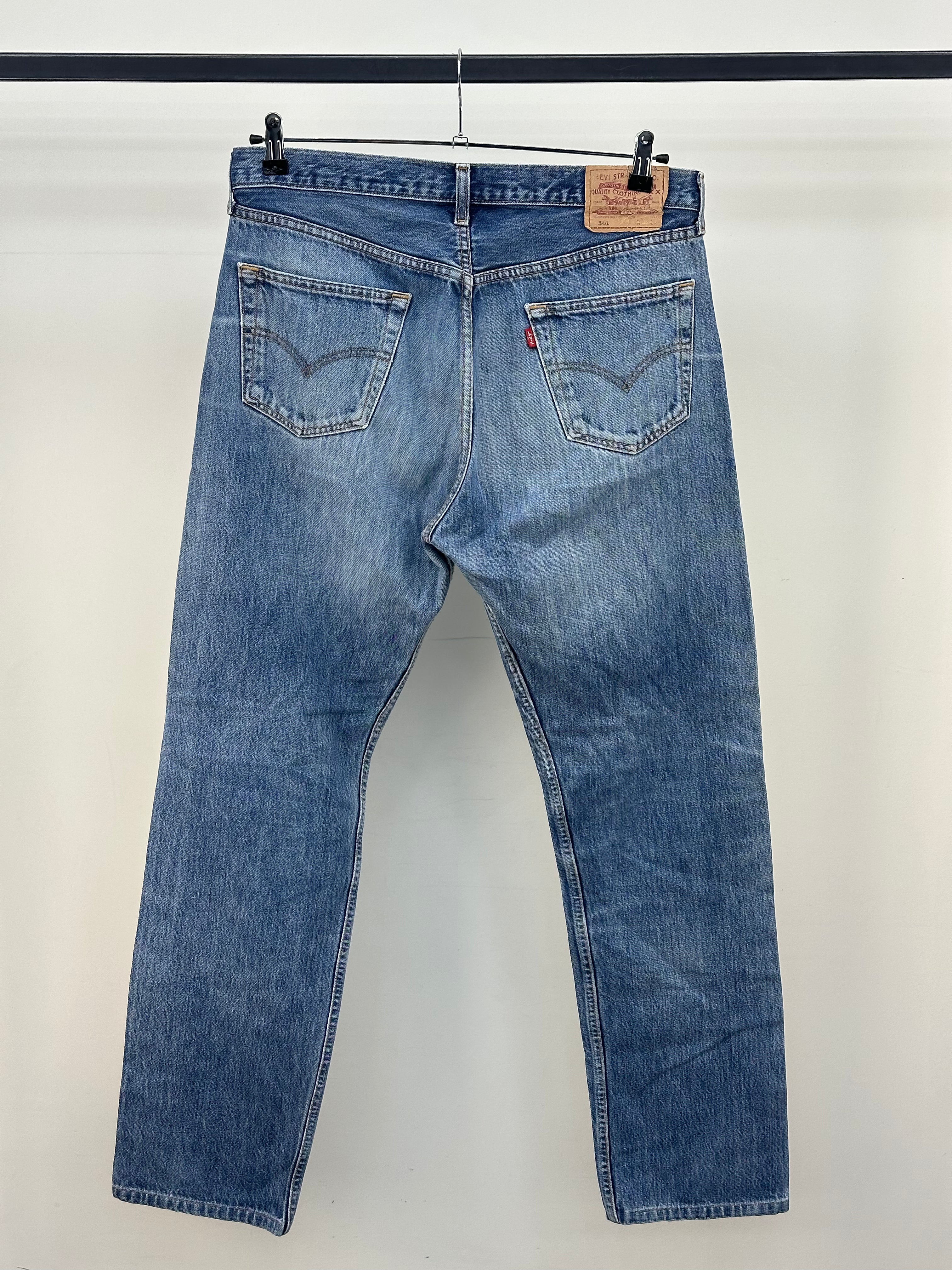 LEVI'S 501 TAGLIA : 50 ITA = W36 L36