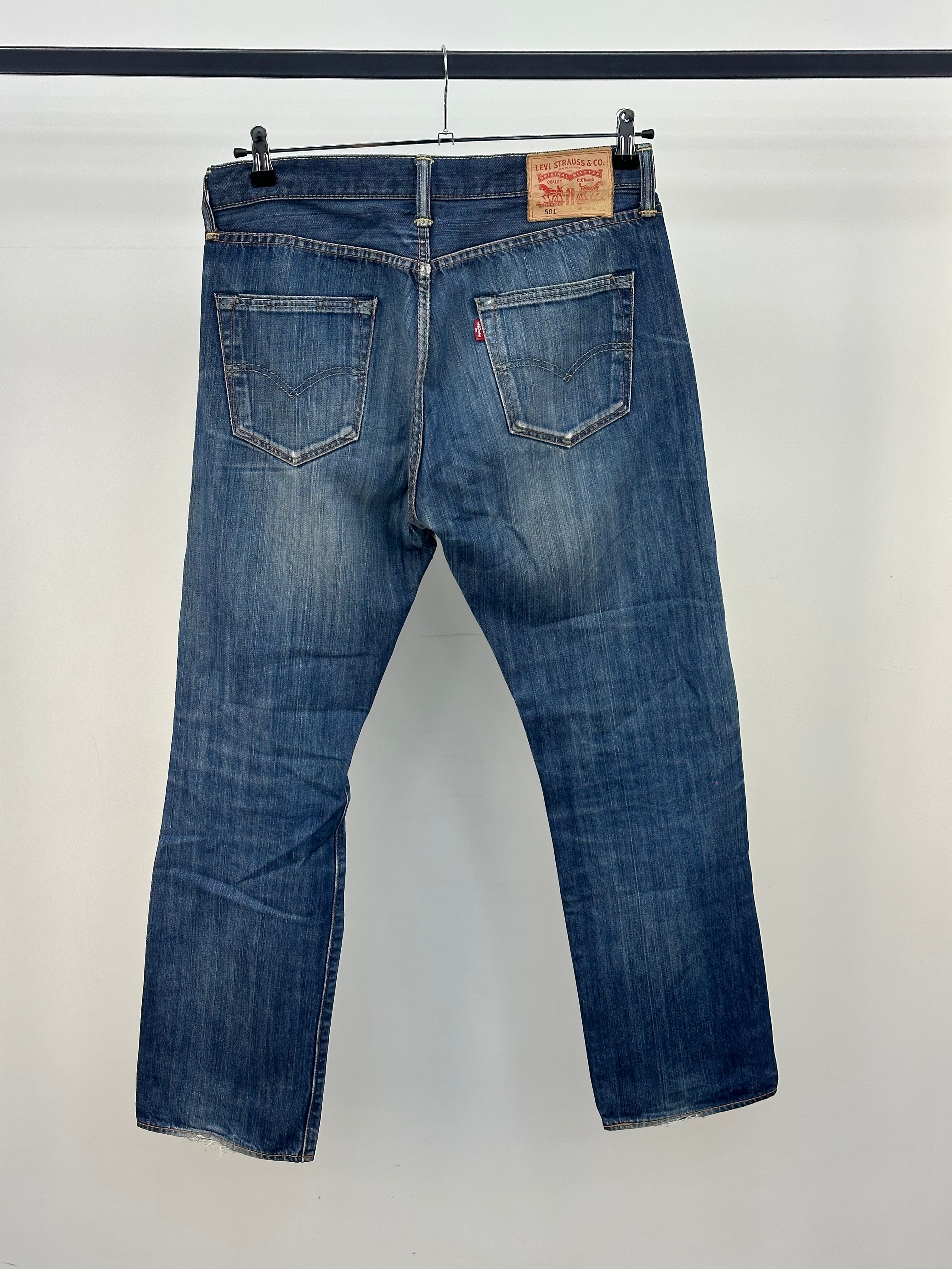 LEVI'S 501 TAGLIA : 50 ITA = W36 L32