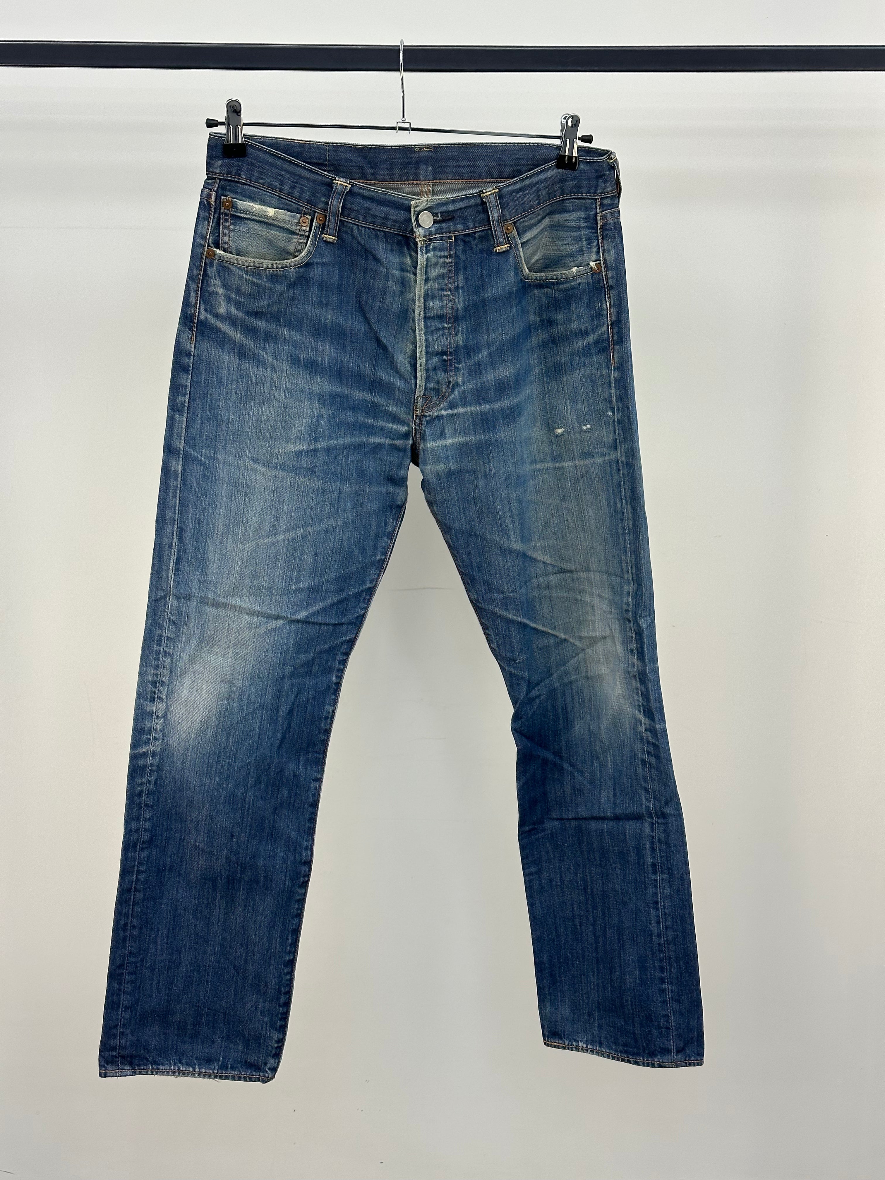 LEVI'S 501 TAGLIA : 50 ITA = W36 L32