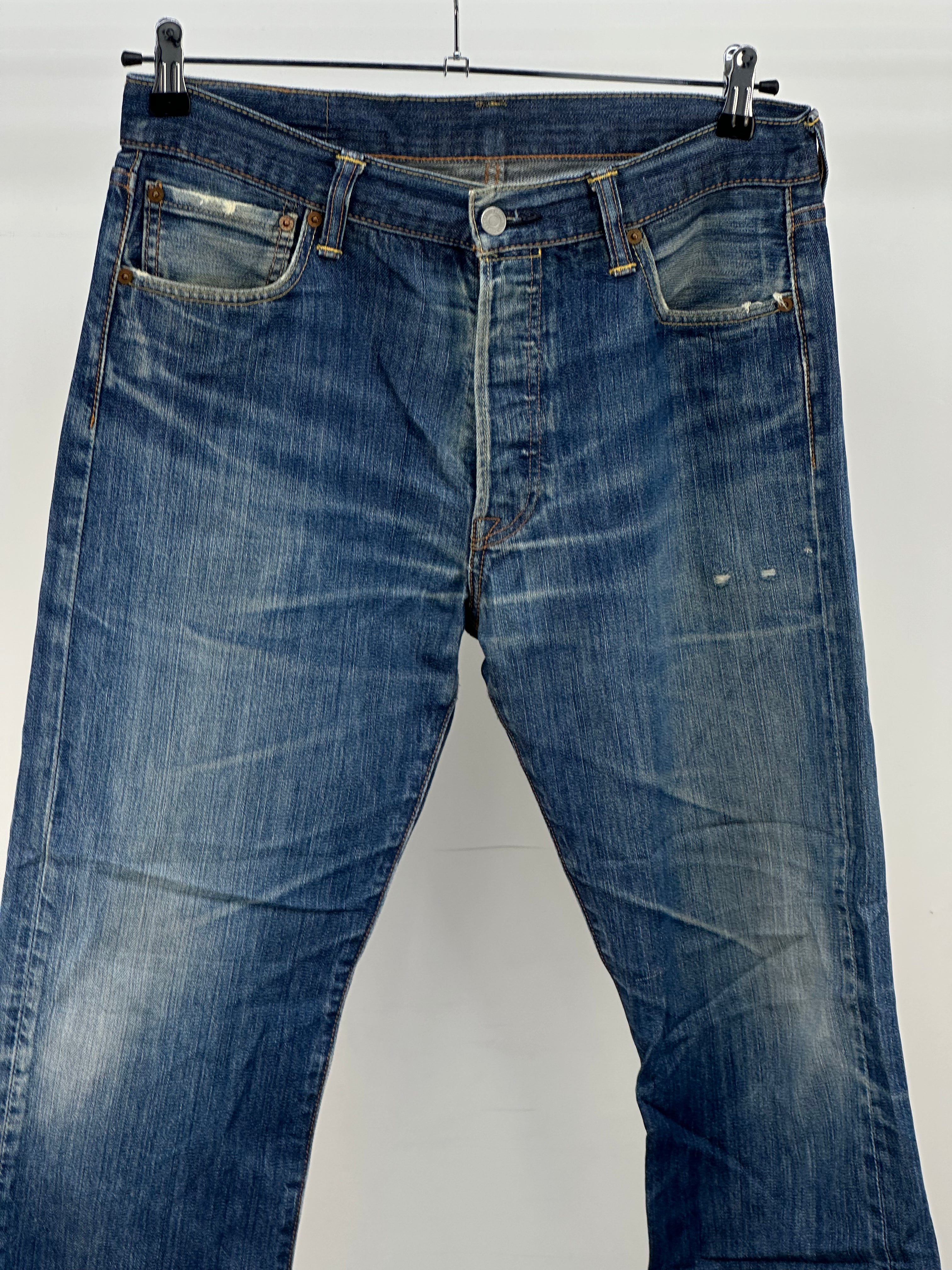 LEVI'S 501 TAGLIA : 50 ITA = W36 L32