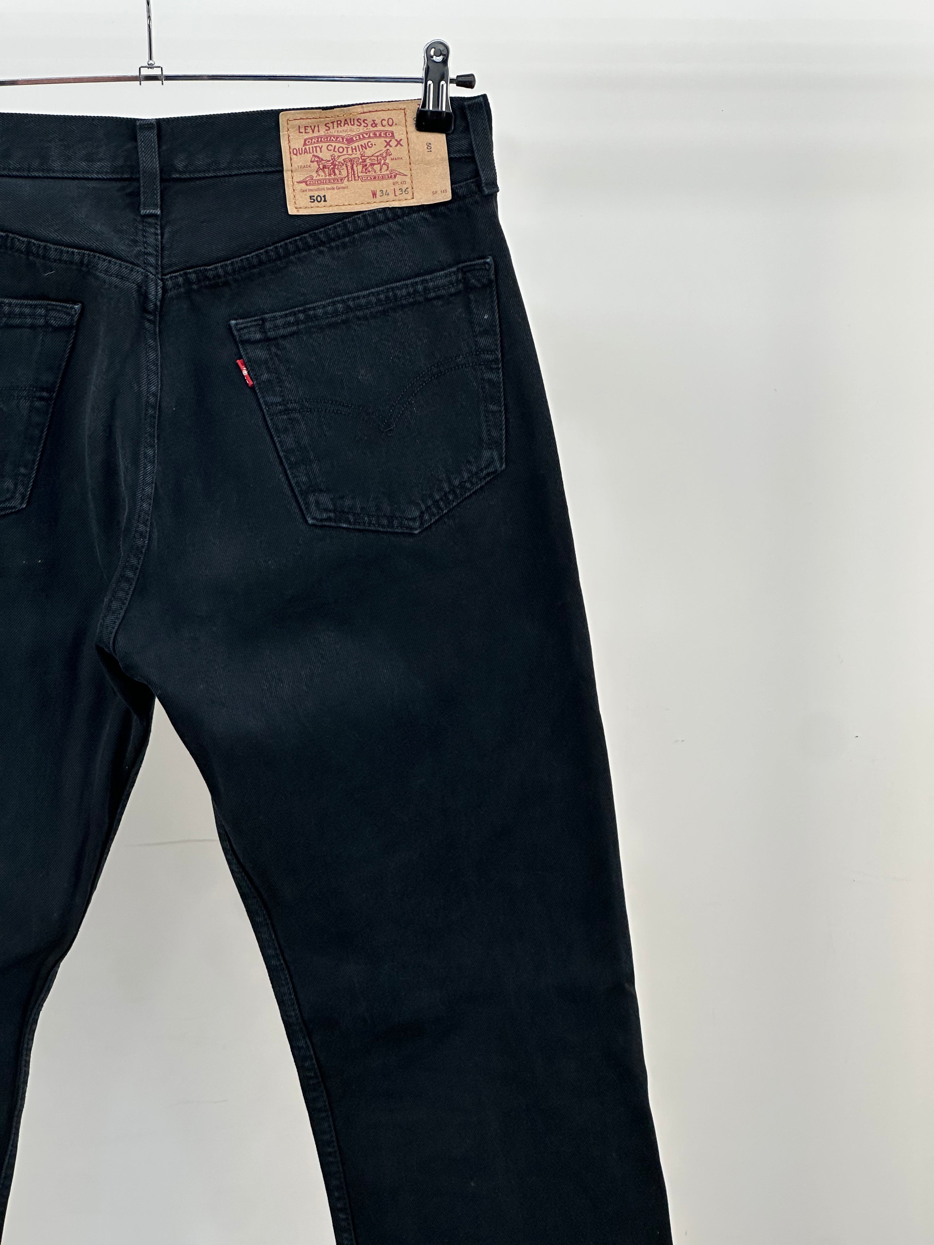 LEVI'S 501 TAGLIA : 48 ITA = W34 L36