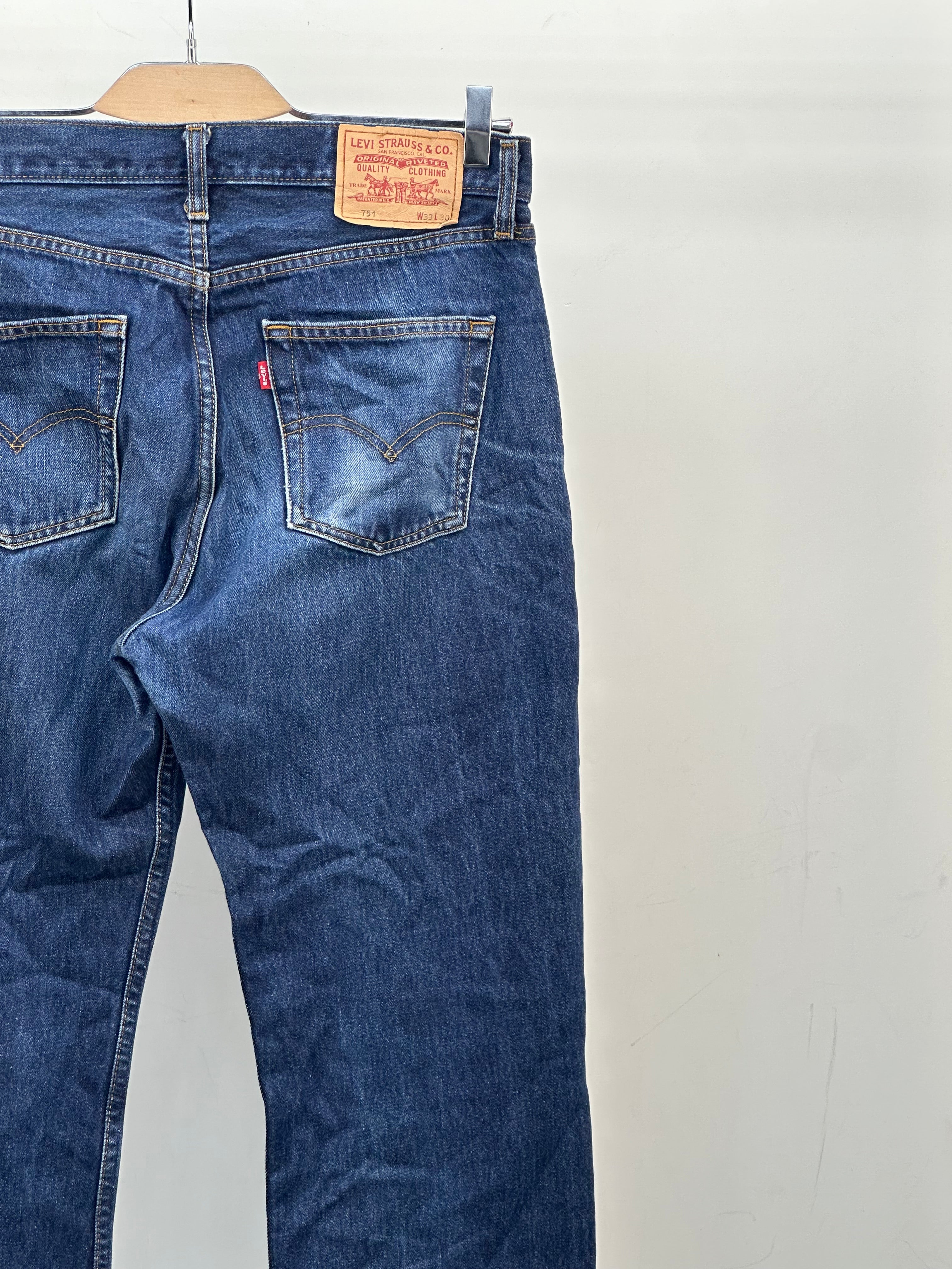 LEVI'S 751 BAGGY FIT TAGLIA: 47 ITA = W33 L30