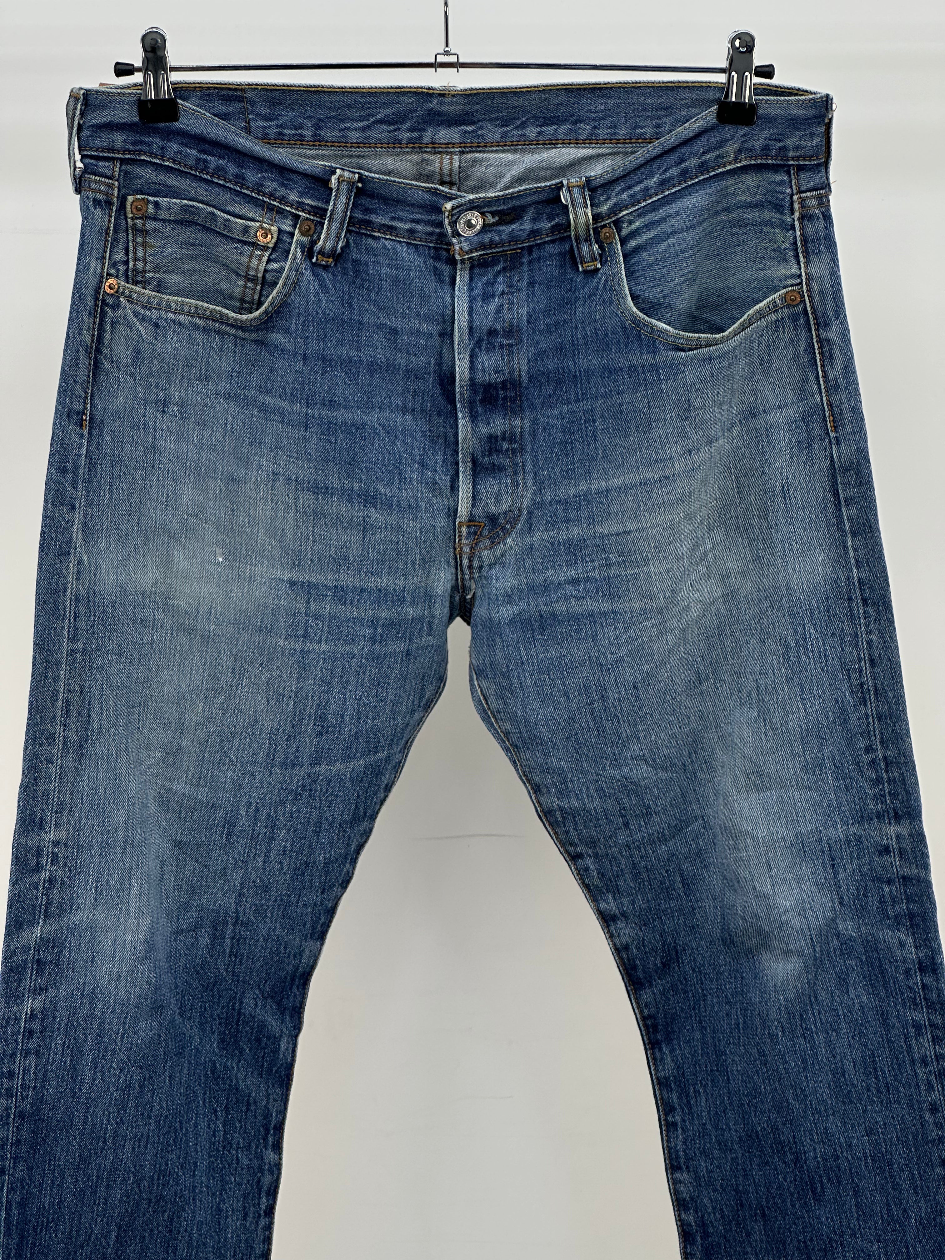 LEVI'S 501 TAGLIA : 48 ITA = W34 L30