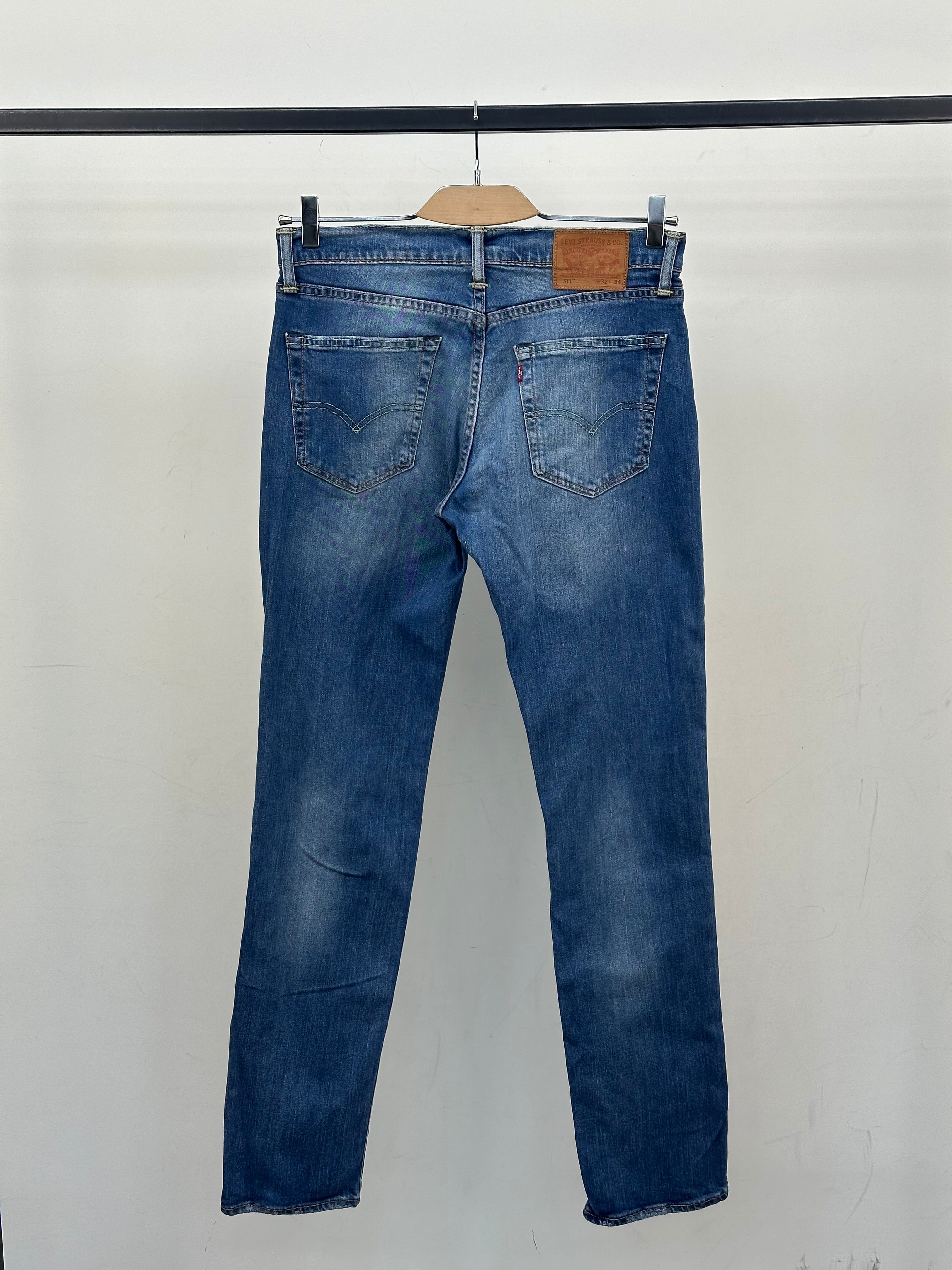 LEVI'S 511 SLIM FIT TAGLIA: 46 ITA = W32 L34