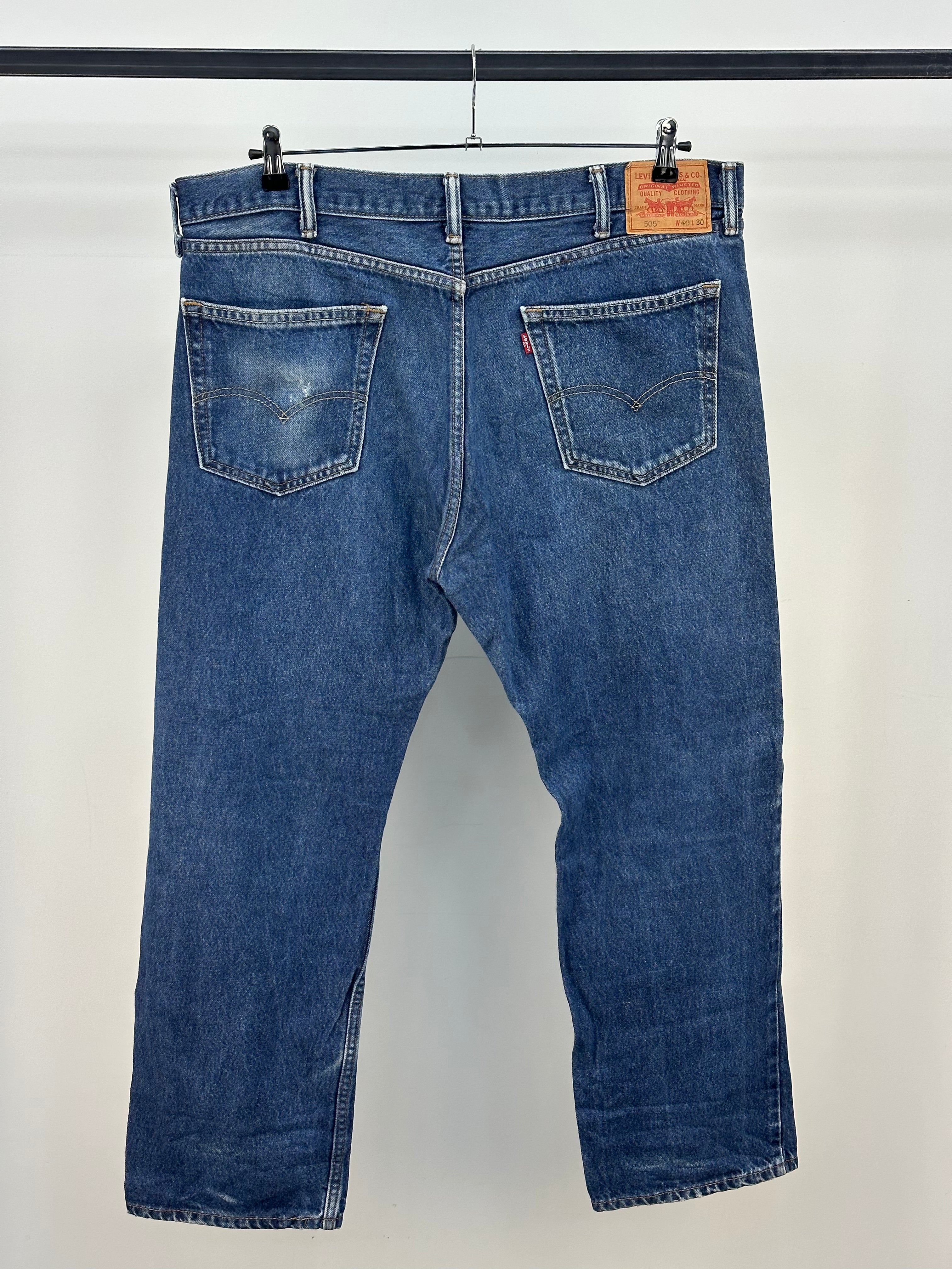 LEVI'S 505 REGULAR FIT TAGLIA : 54 ITA = W40 L30