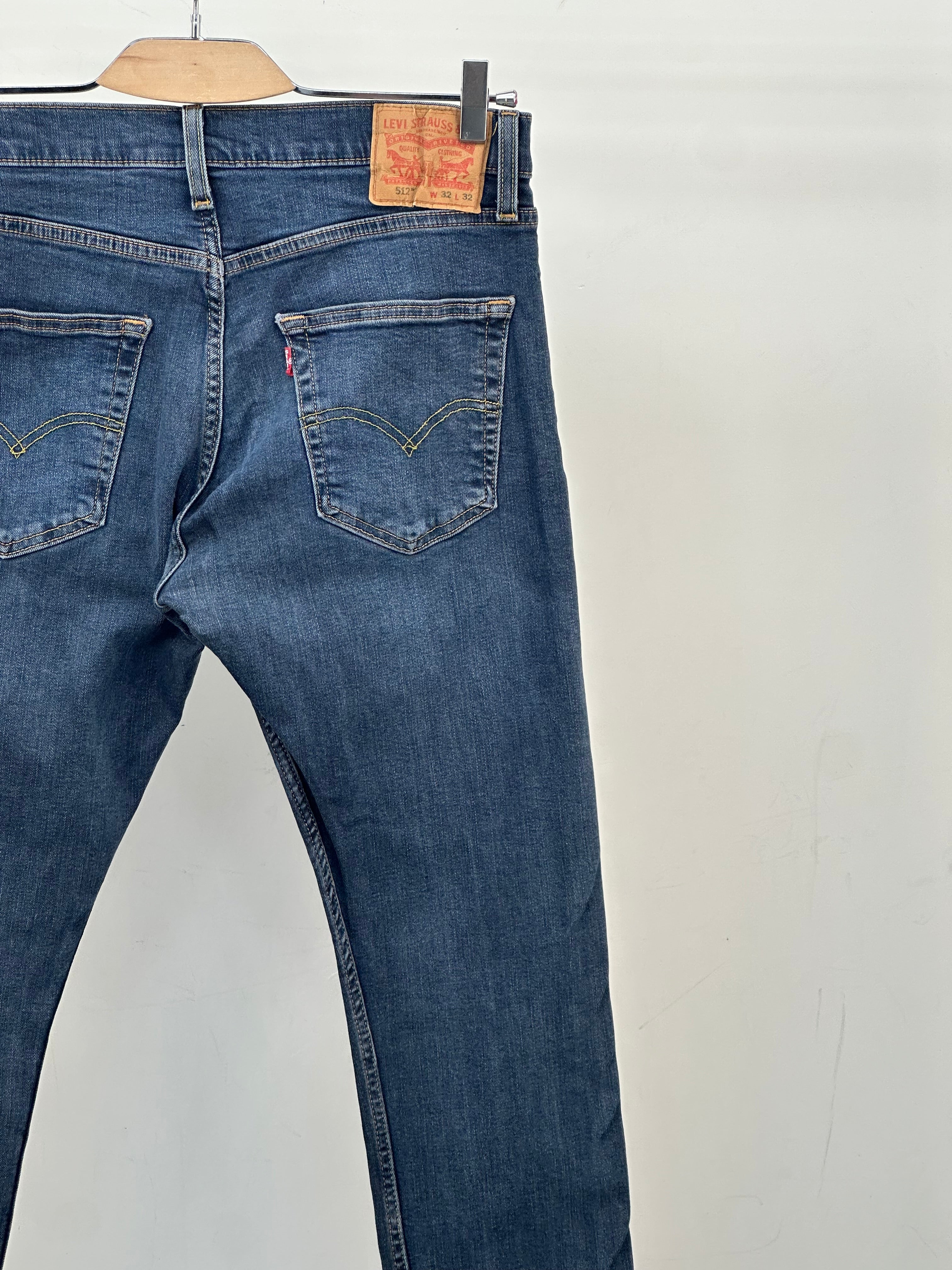 LEVI'S 512 SLIM FIT TAGLIA: 46 ITA = W32 L32