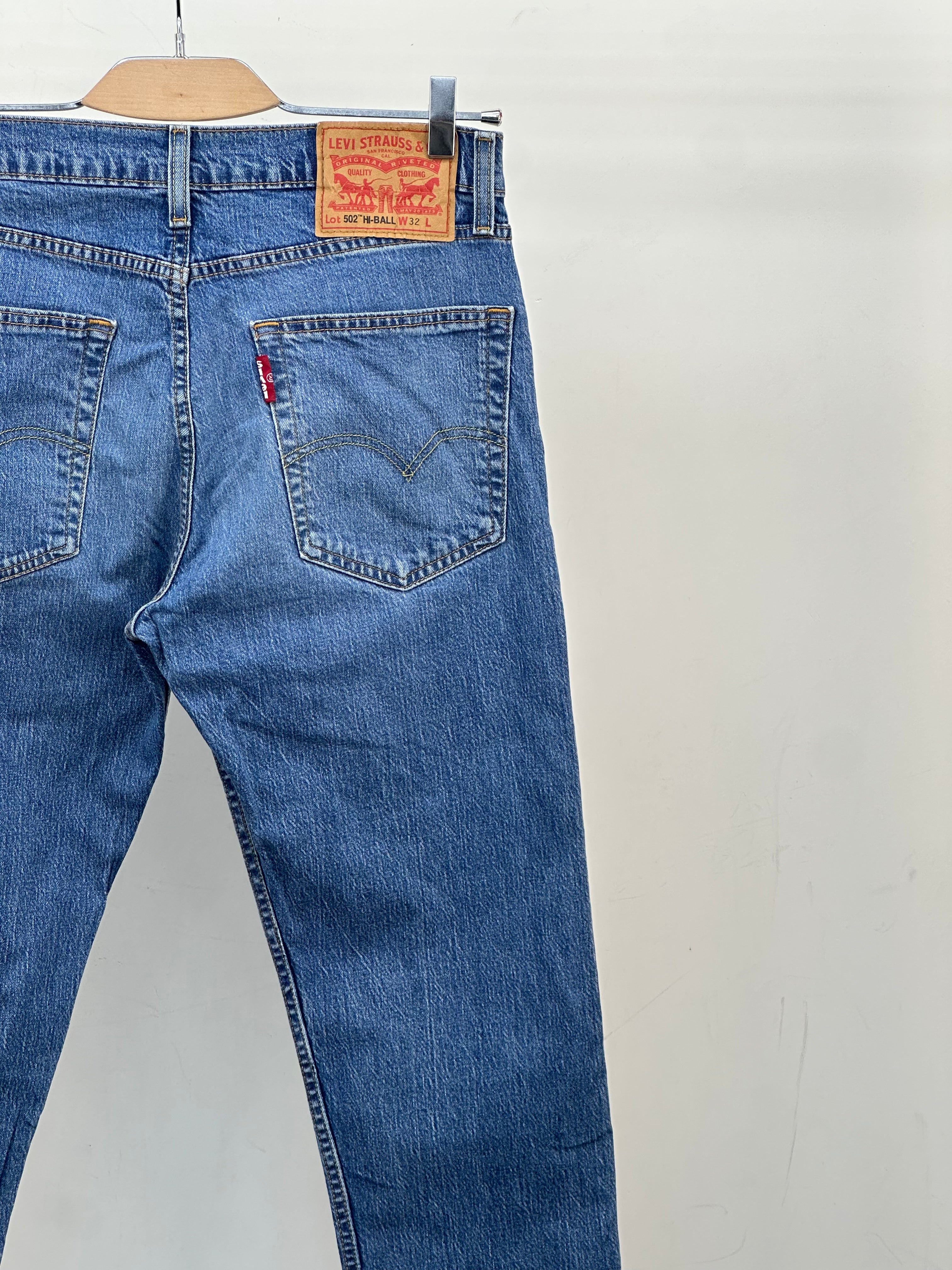 LEVI'S 502 HI-BALL TAGLIA: 46 ITA = W32 L34