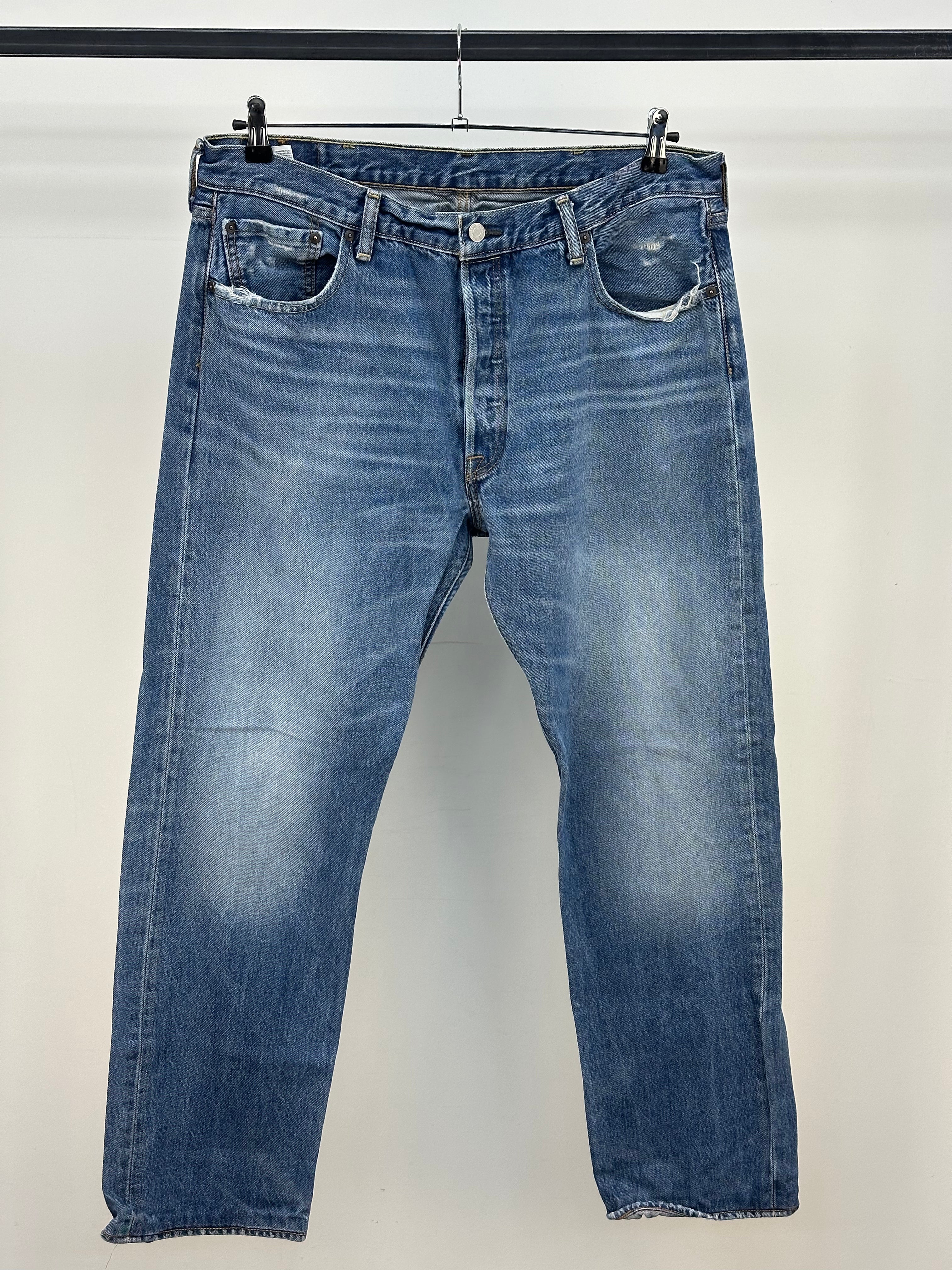 LEVI'S 501 TAGLIA : 52 ITA = W38 L34