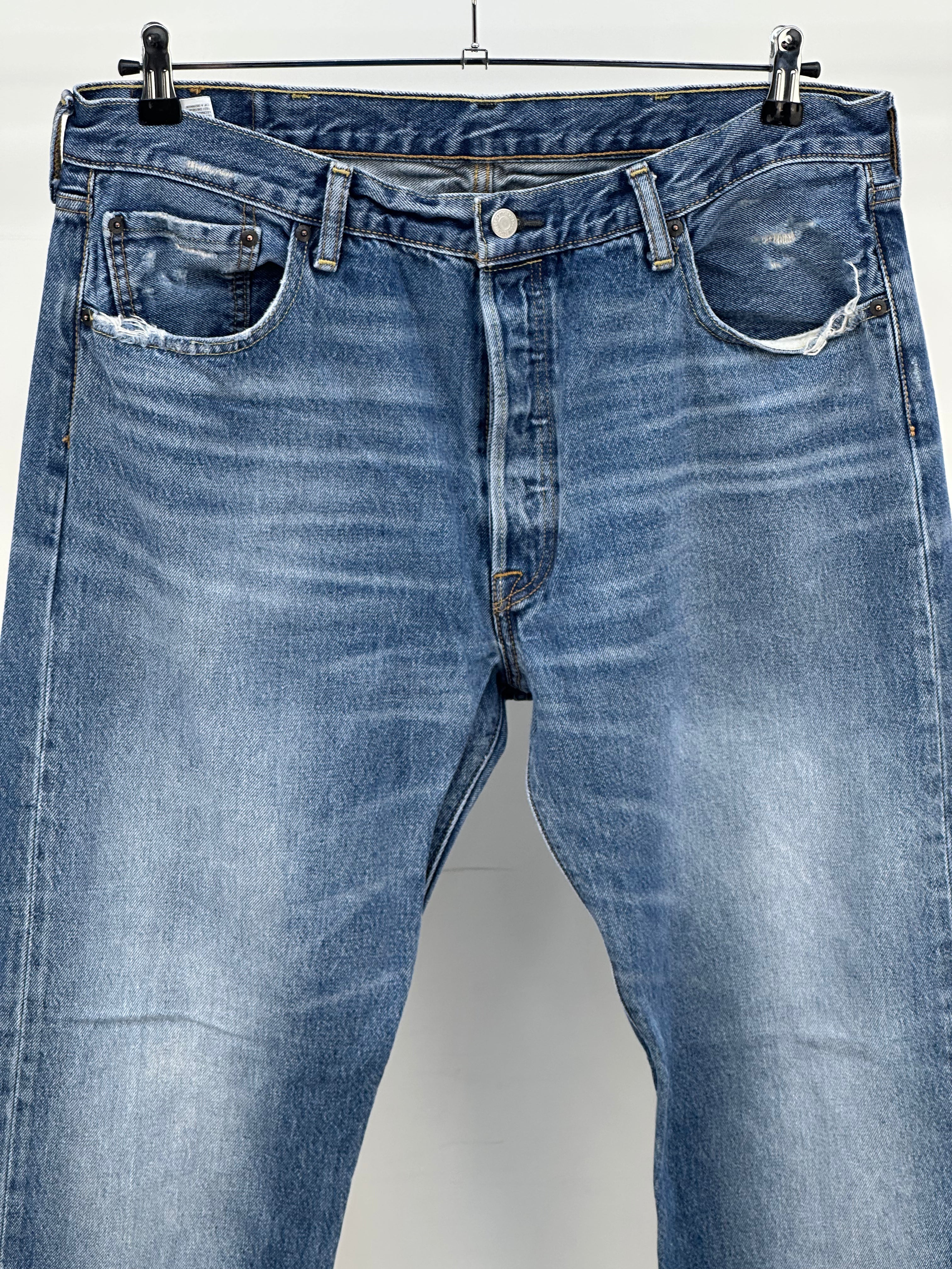 LEVI'S 501 TAGLIA : 52 ITA = W38 L34