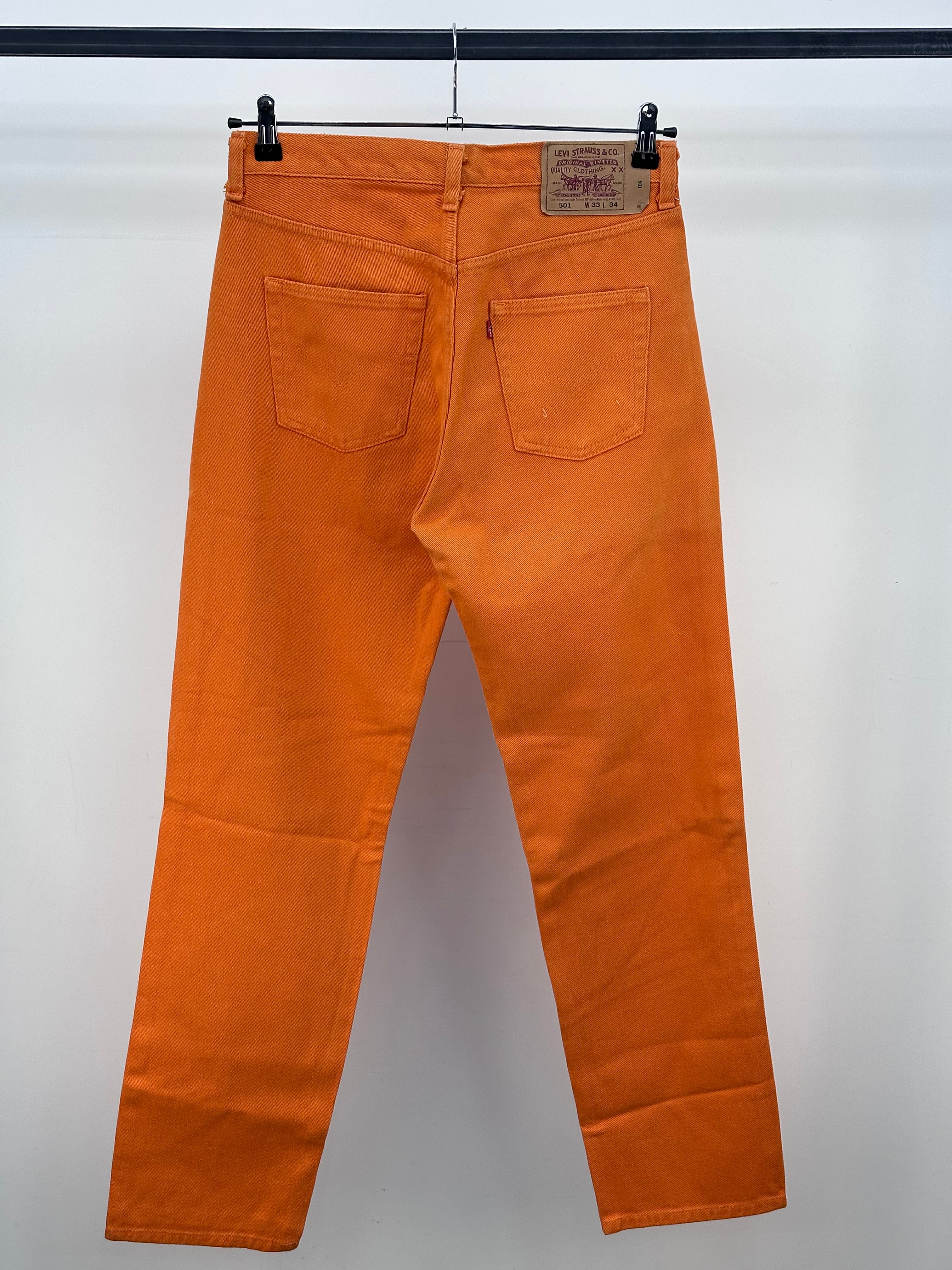 LEVI'S 501 TAGLIA : 47 ITA = W33 L34