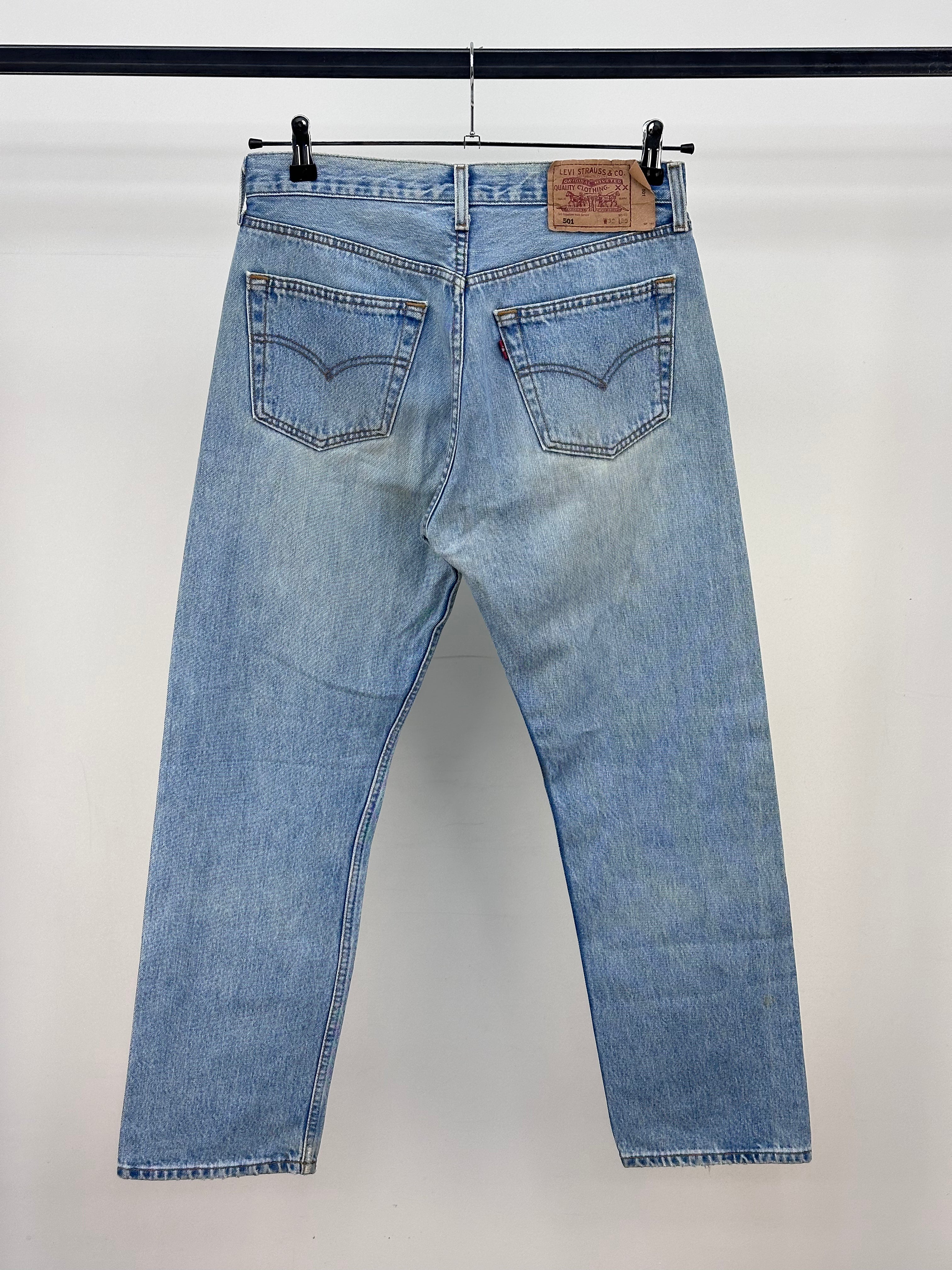 LEVI'S 501 TAGLIA : 46 ITA = W32 L30