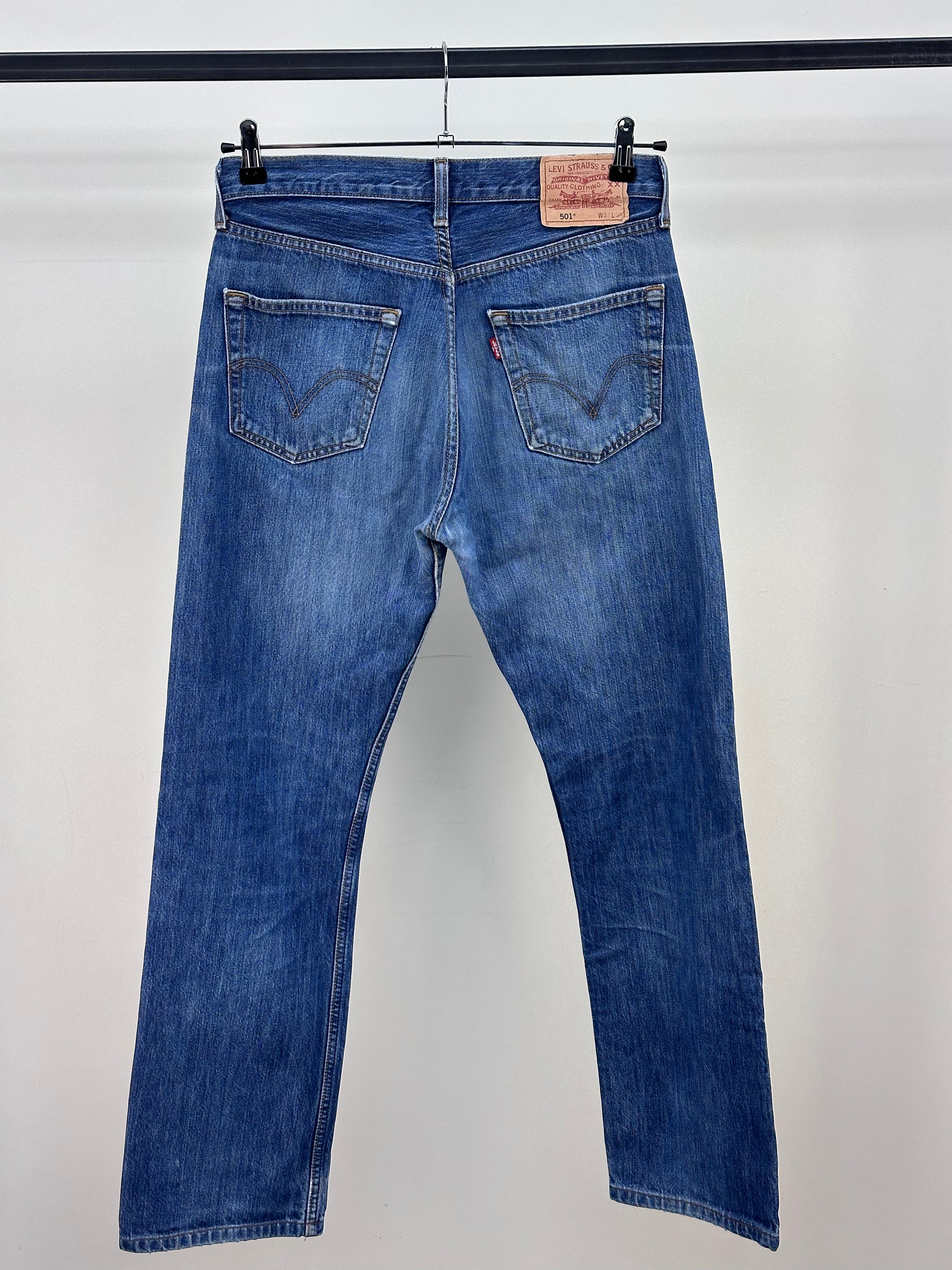 LEVI'S 501 TAGLIA : 46 ITA = W32 L34