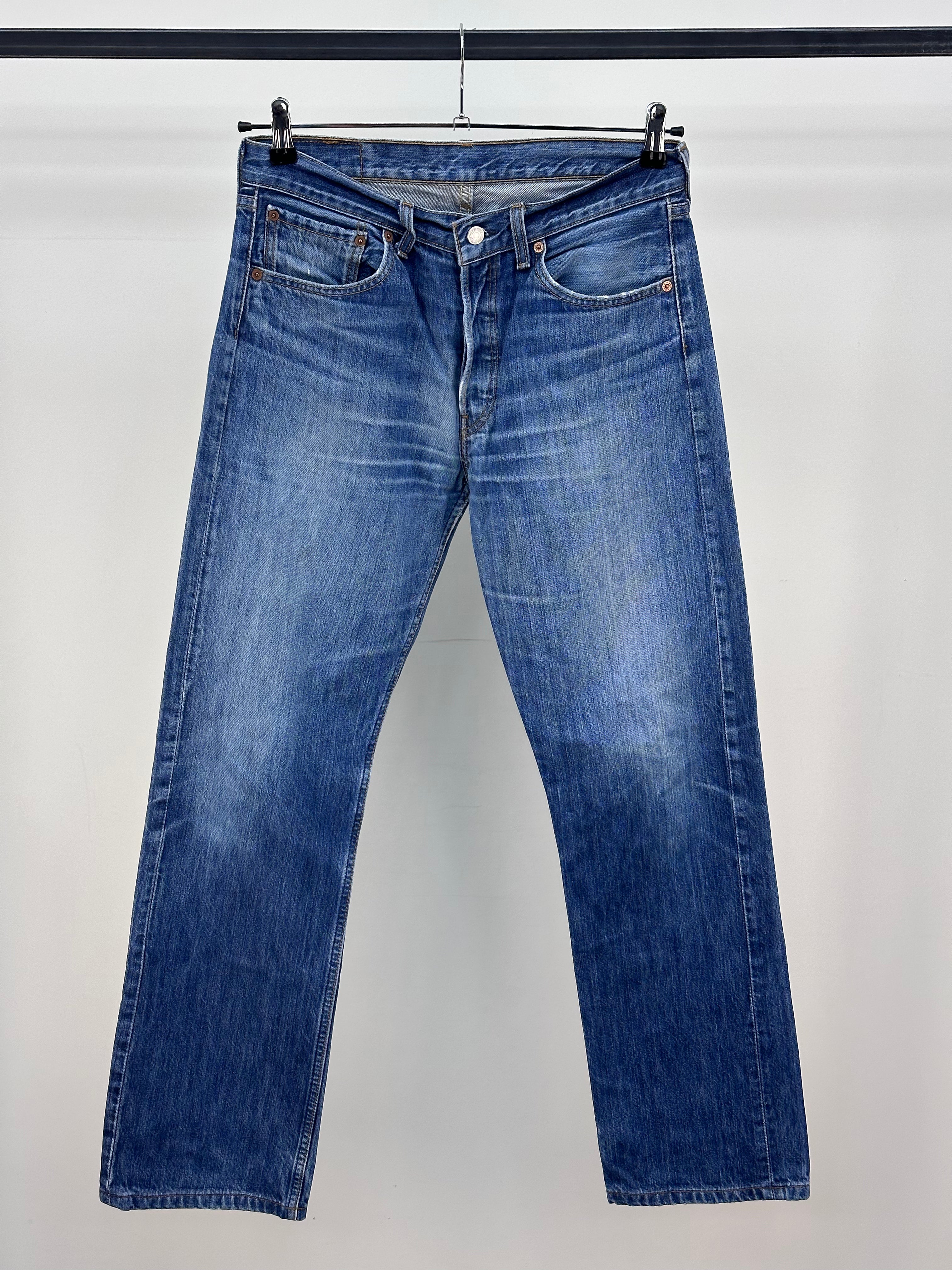 LEVI'S 501 TAGLIA : 46 ITA = W32 L34