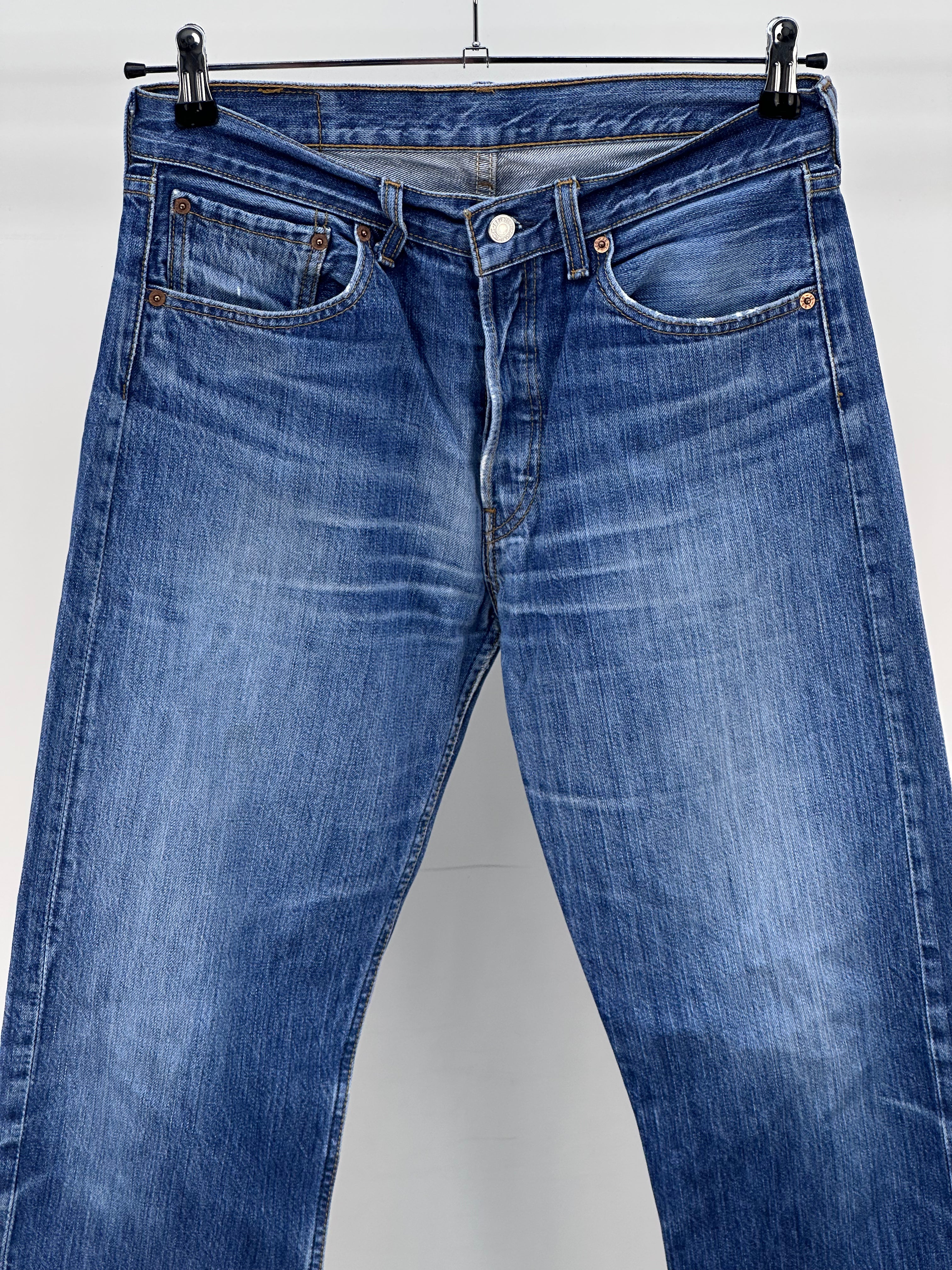 LEVI'S 501 TAGLIA : 46 ITA = W32 L34