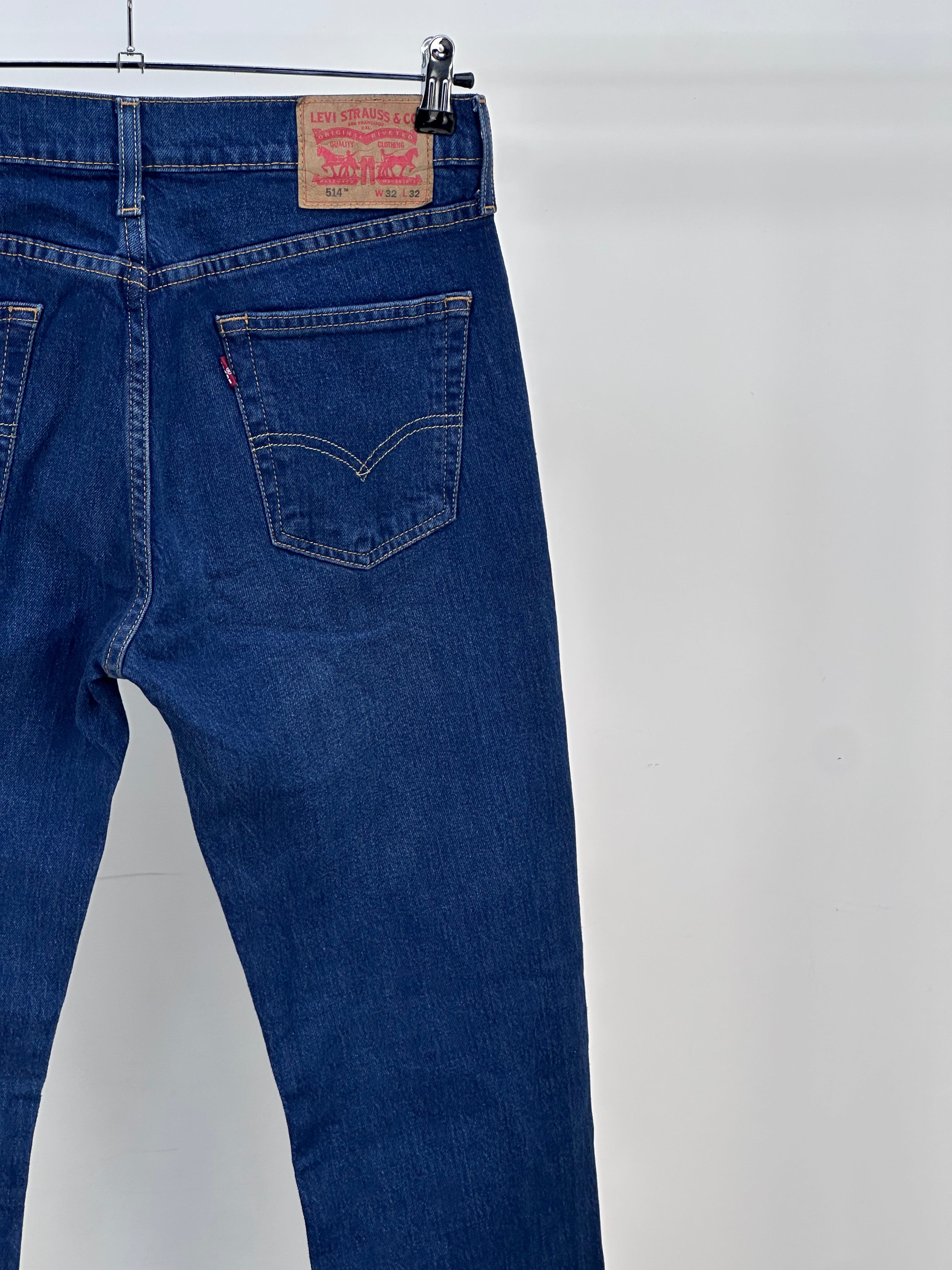 LEVI'S 514 SLIM FIT TAGLIA : 46 ITA = W32 L32