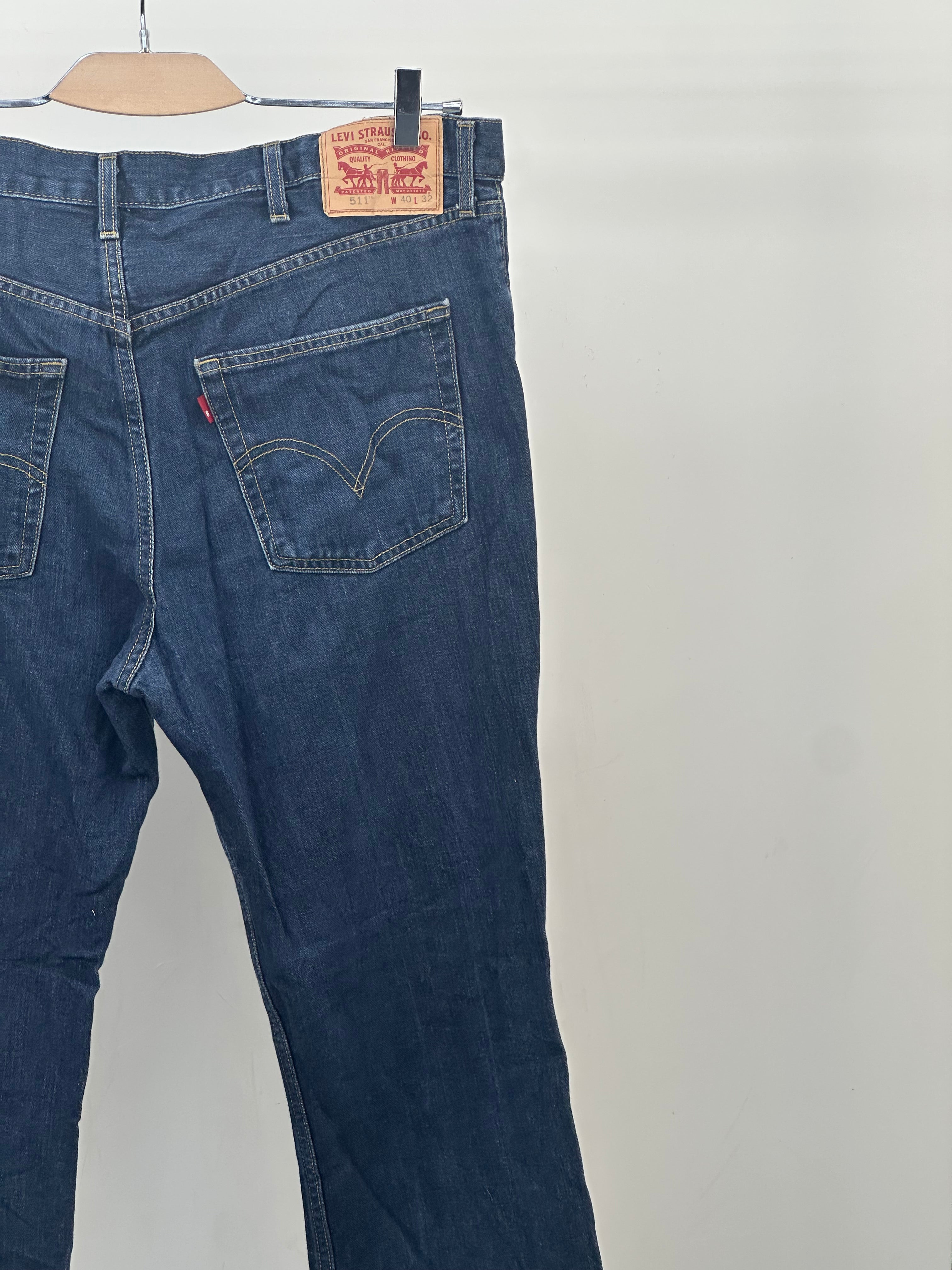 LEVI'S 511 SLIM FIT TAGLIA: 54 ITA = W40 L32