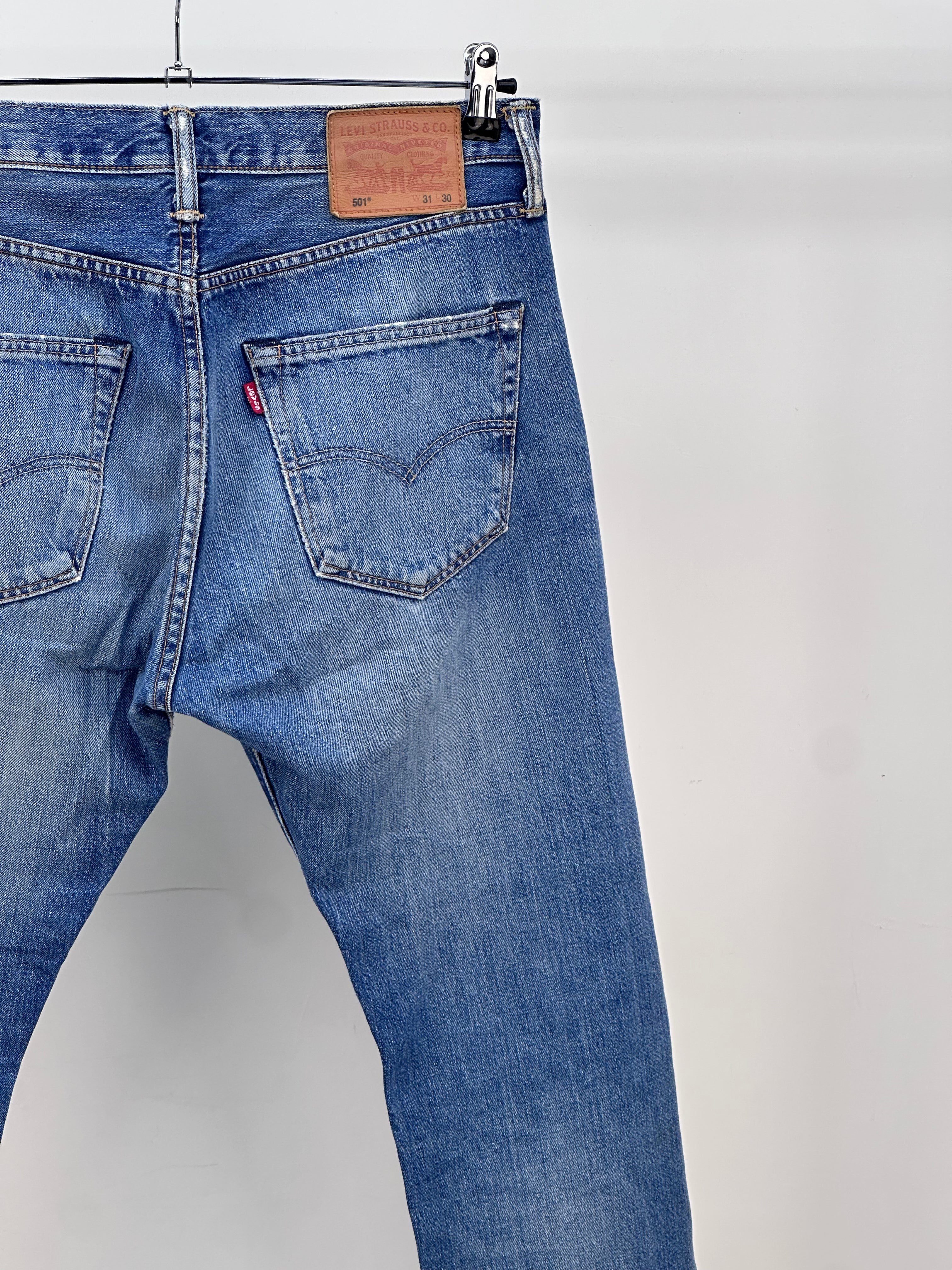 LEVI'S 501 TAGLIA : 45 ITA = W31 L30