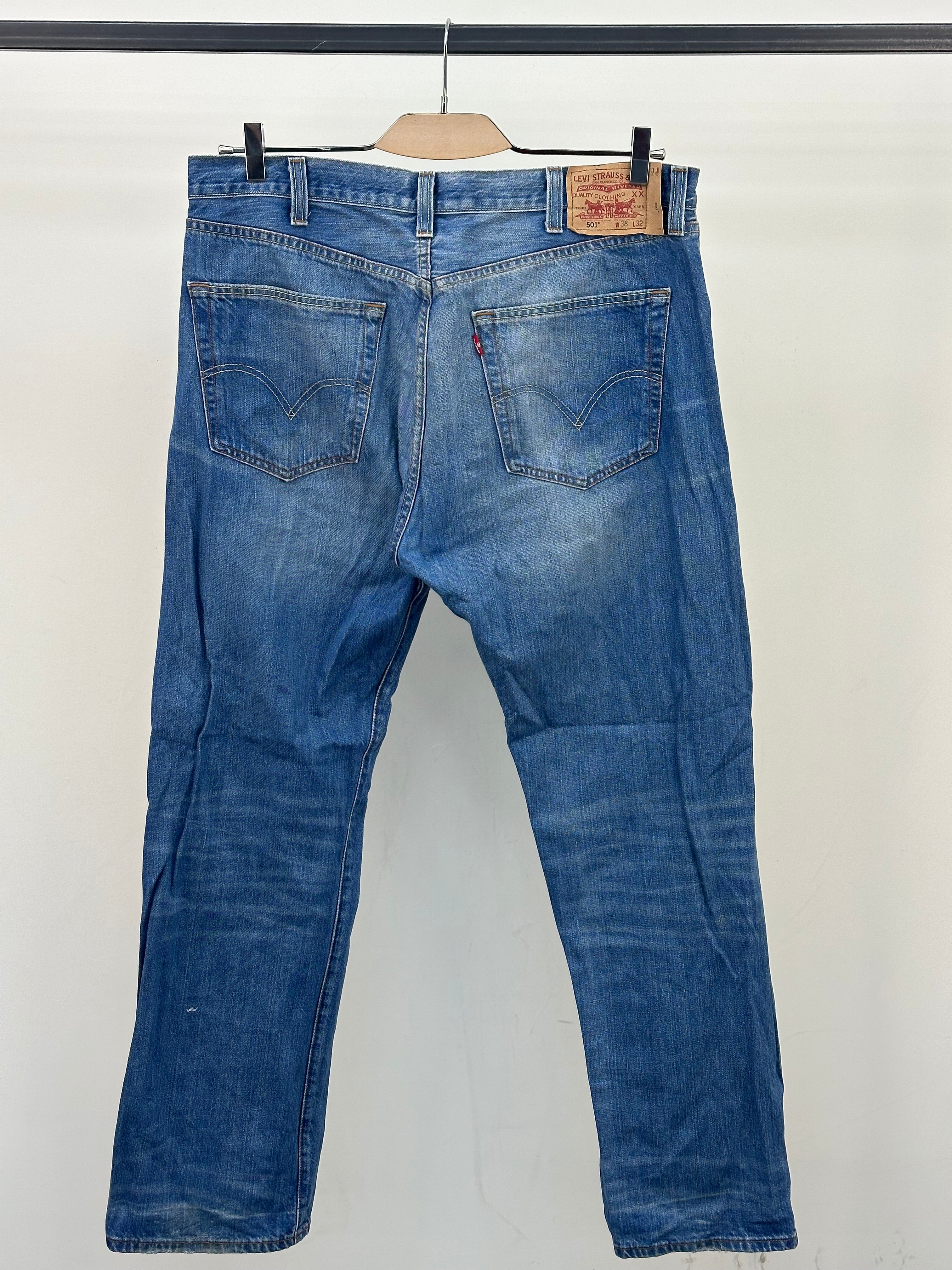 LEVI'S 501 REGULAR TAGLIA: 52 ITA = W38 L32