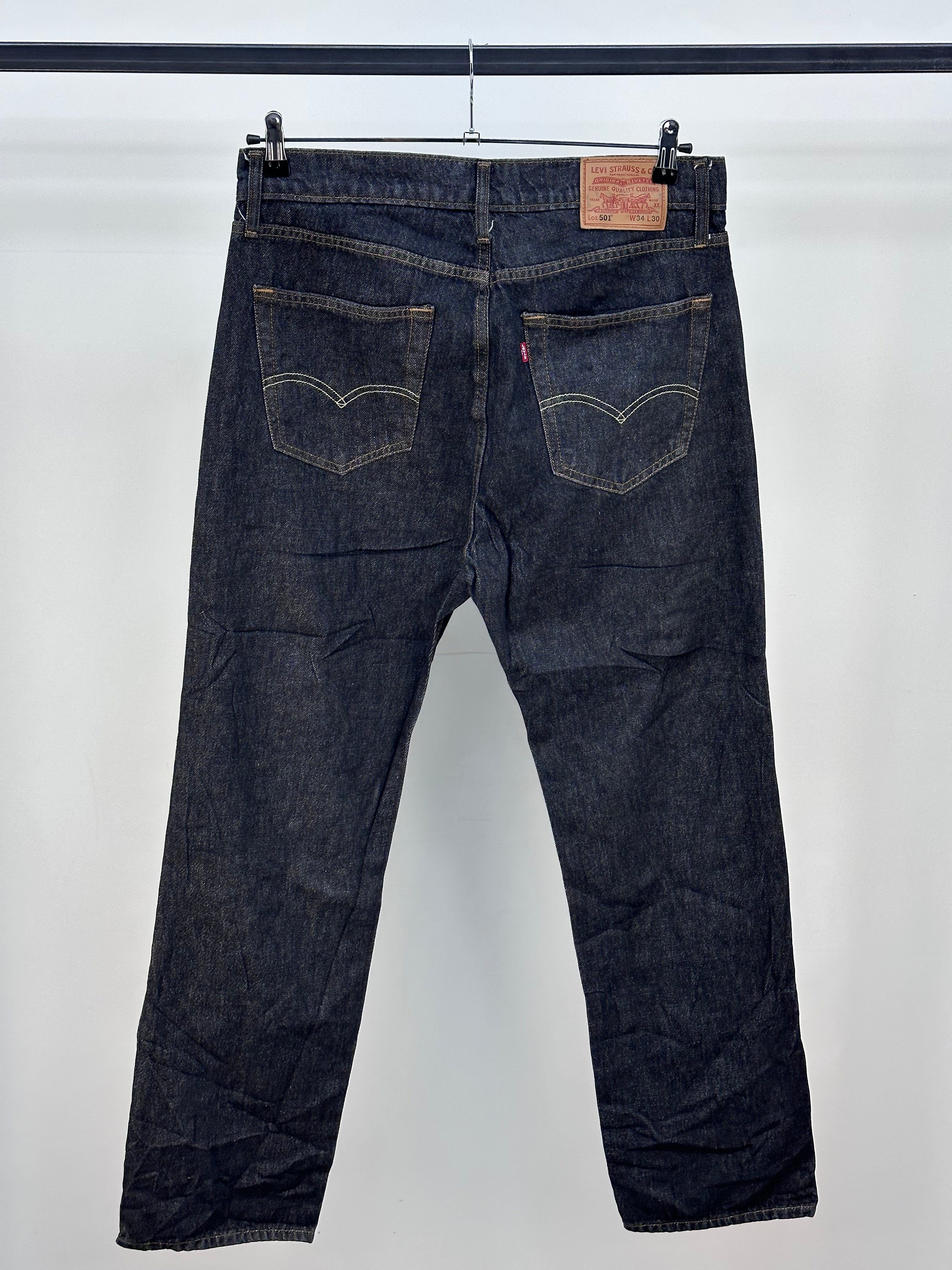 LEVI'S 501 TAGLIA : 48 ITA = W34 L30