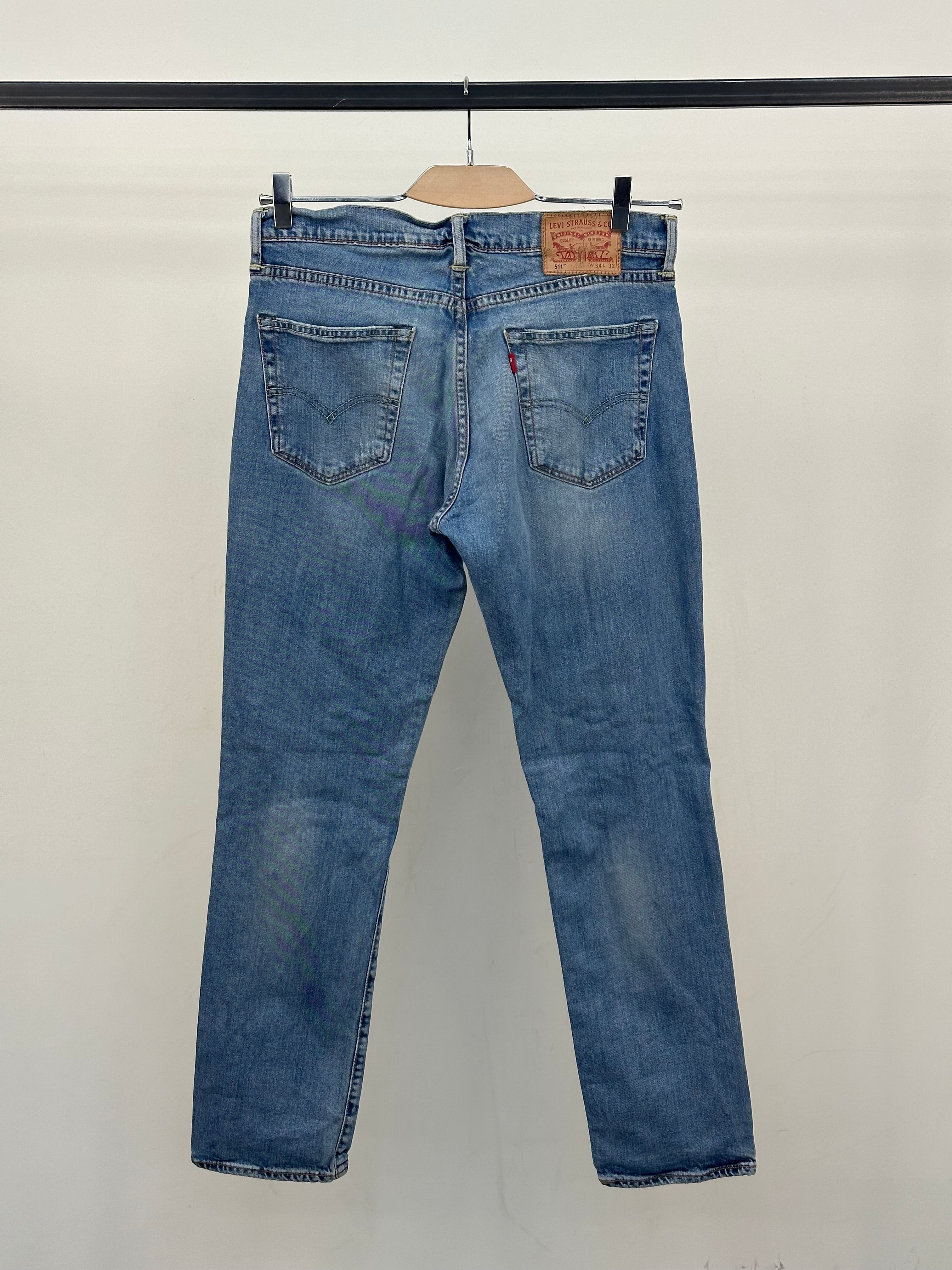 LEVI'S 511 SLIM FIT TAGLIA: 48 ITA = W34 L32