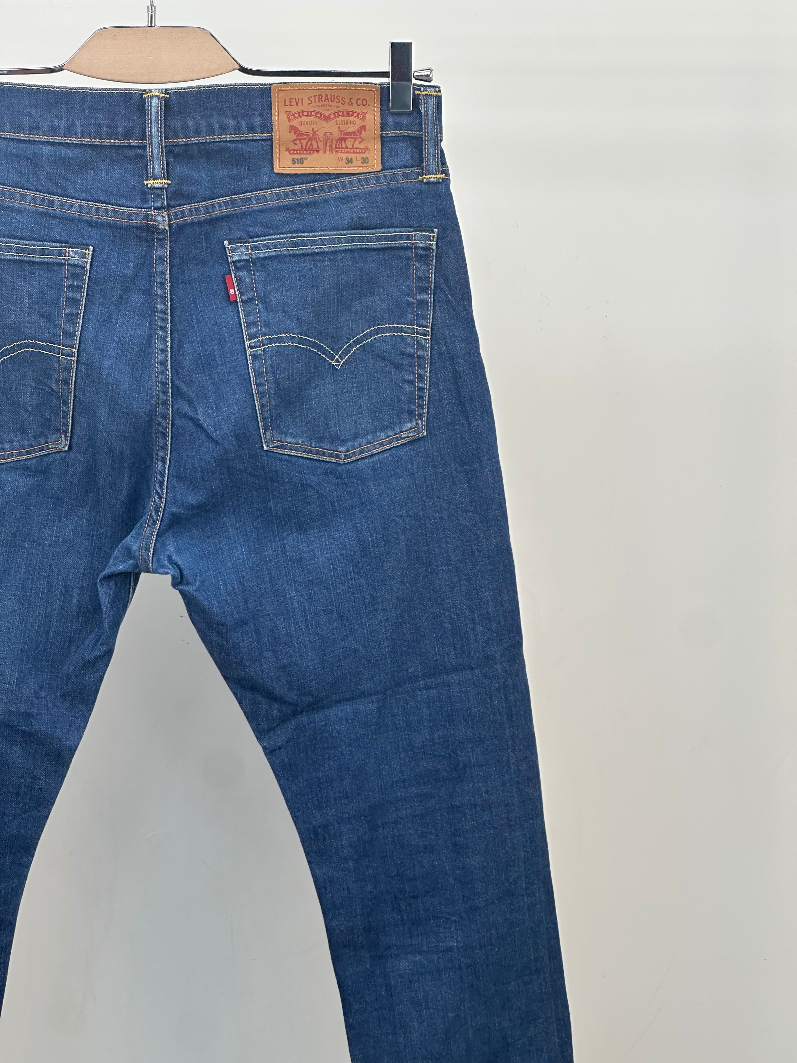 LEVI'S 510 SLIM FIT TAGLIA: 48 ITA = W34 L30