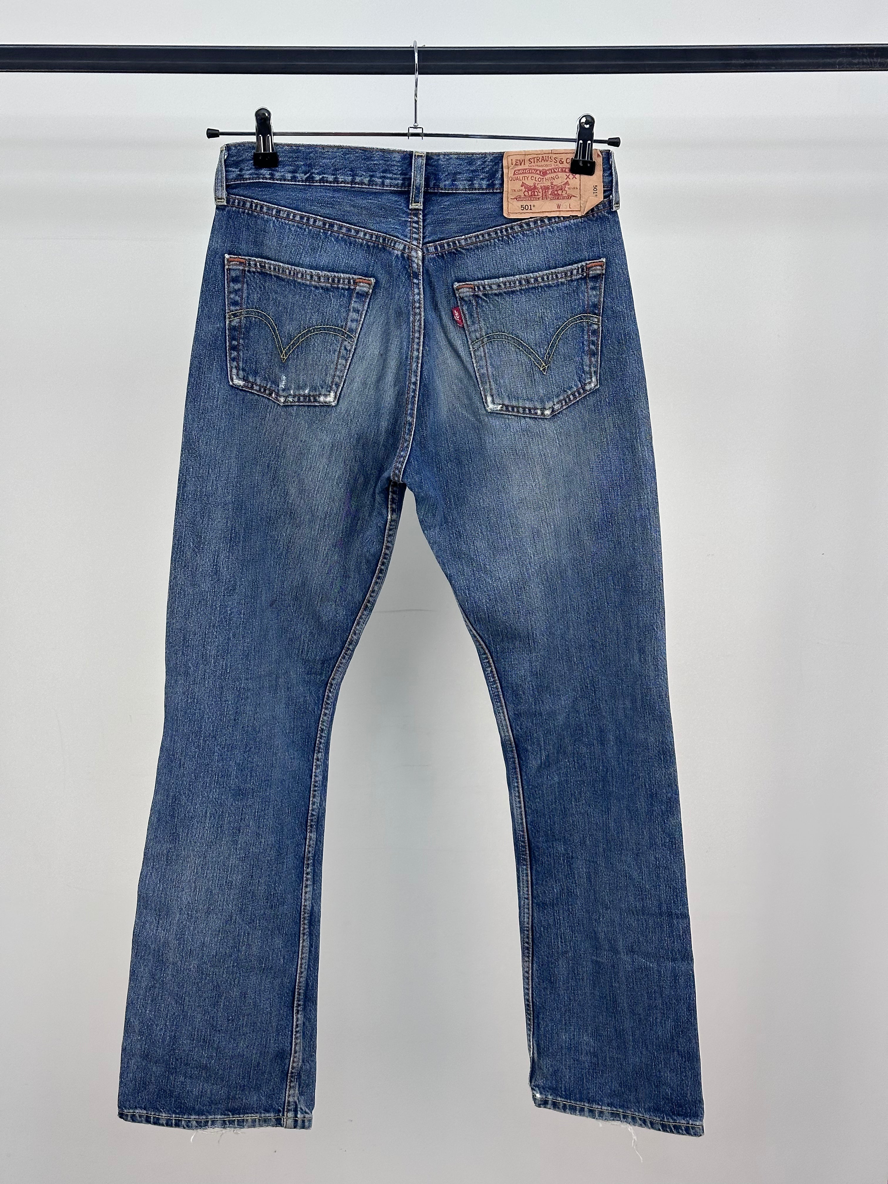 LEVI'S 501 TAGLIA : 44 ITA = W30 L32