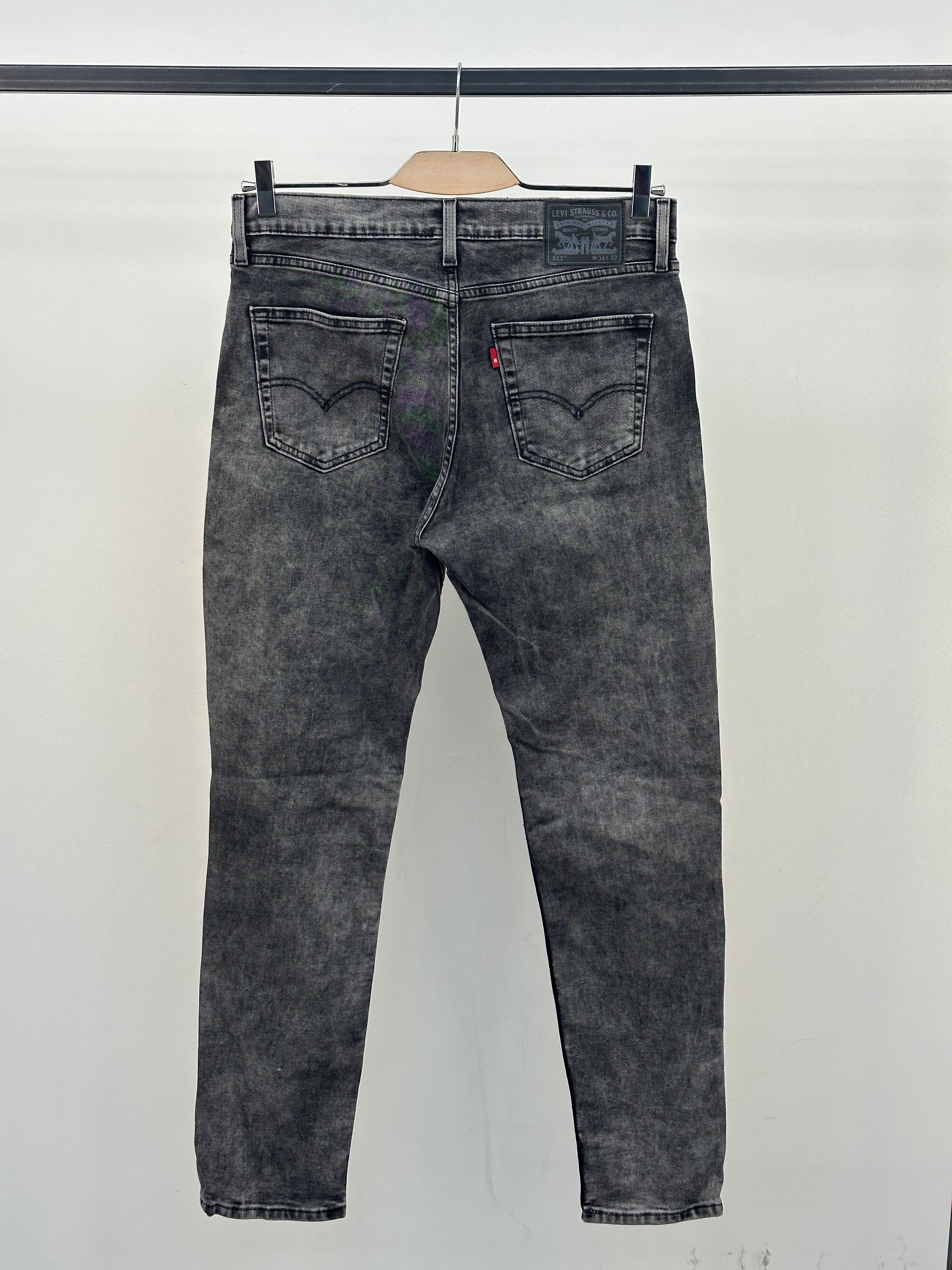LEVI'S 511 SLIM FIT TAGLIA: 48 ITA = W34 L32