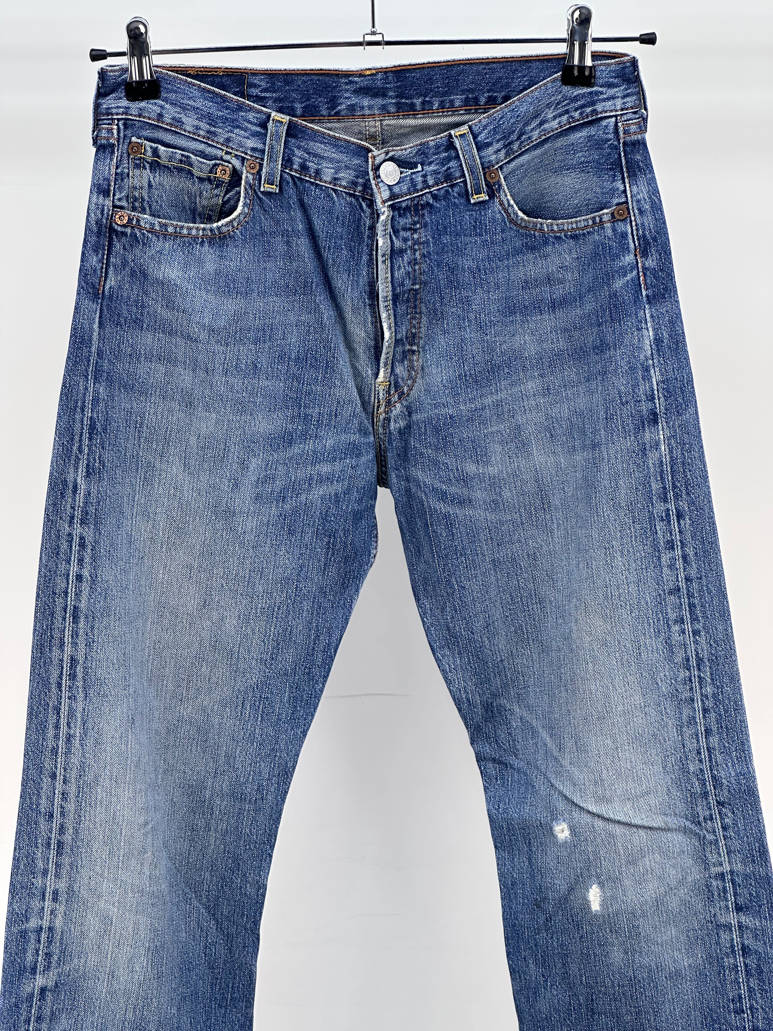 LEVI'S 501 TAGLIA : 44 ITA = W30 L32
