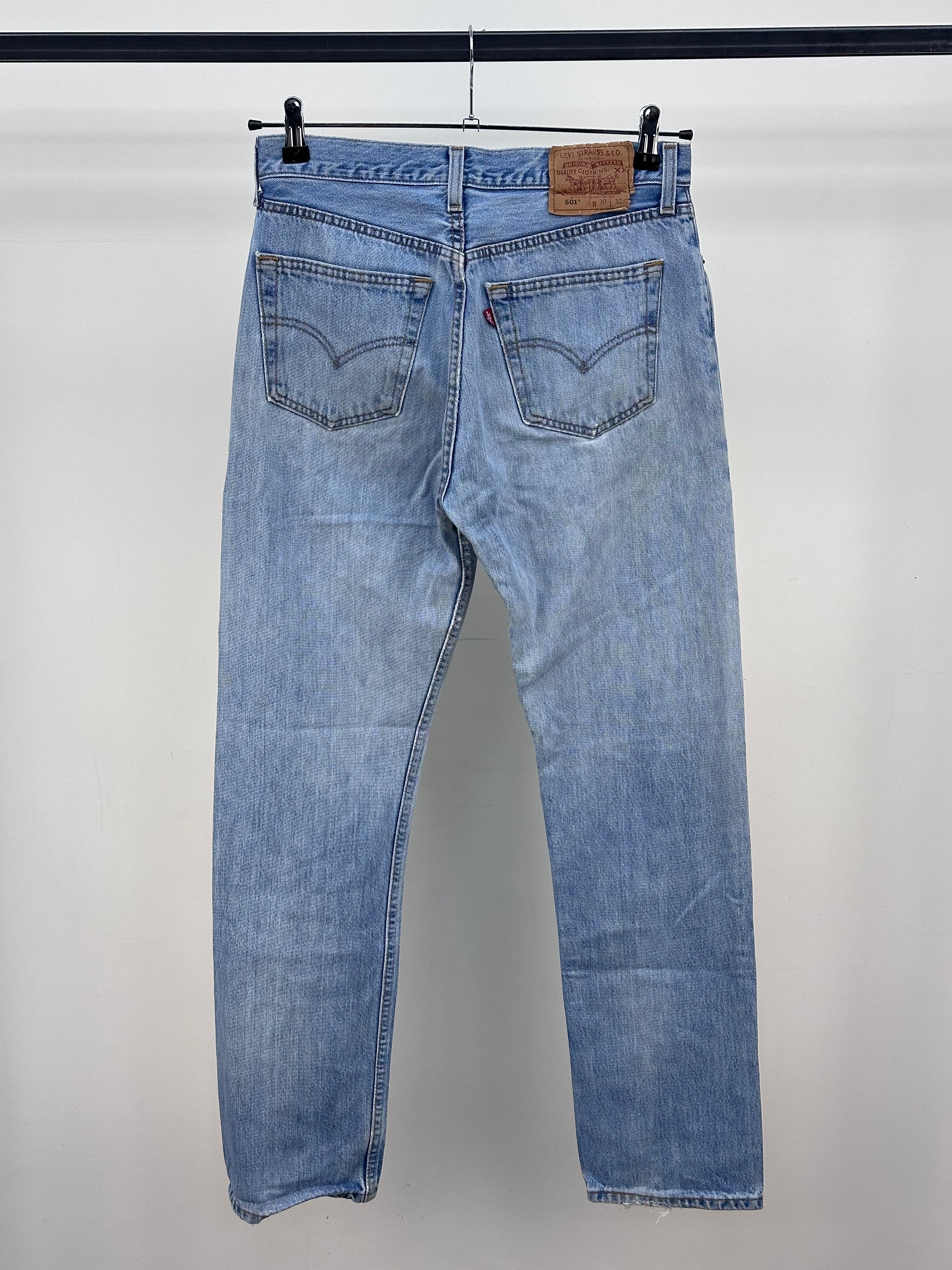 LEVI'S 501 TAGLIA : 44 ITA = W30 L32