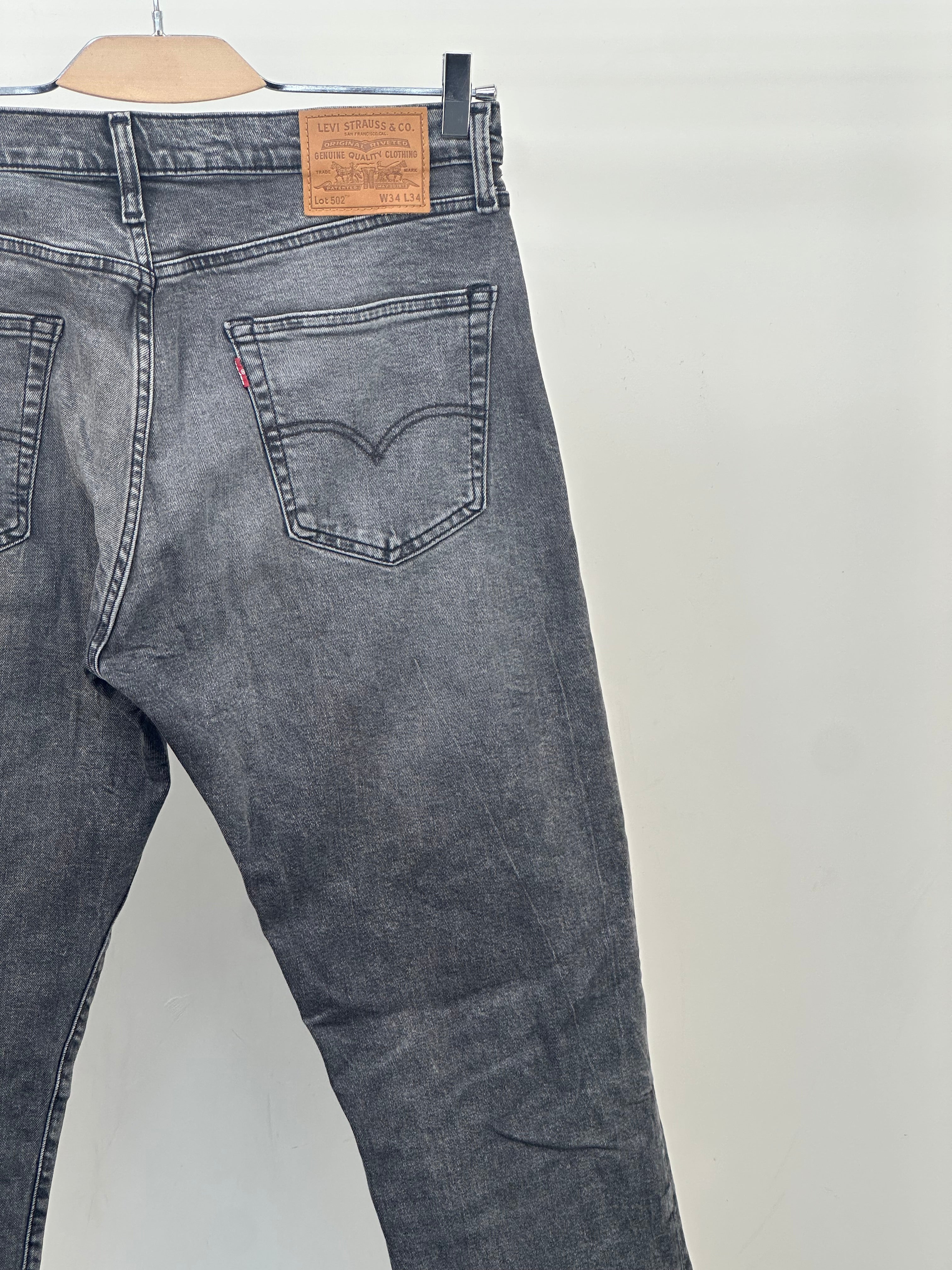 LEVI'S 502 SLIM FIT TAGLIA: 48 ITA = W34 L34