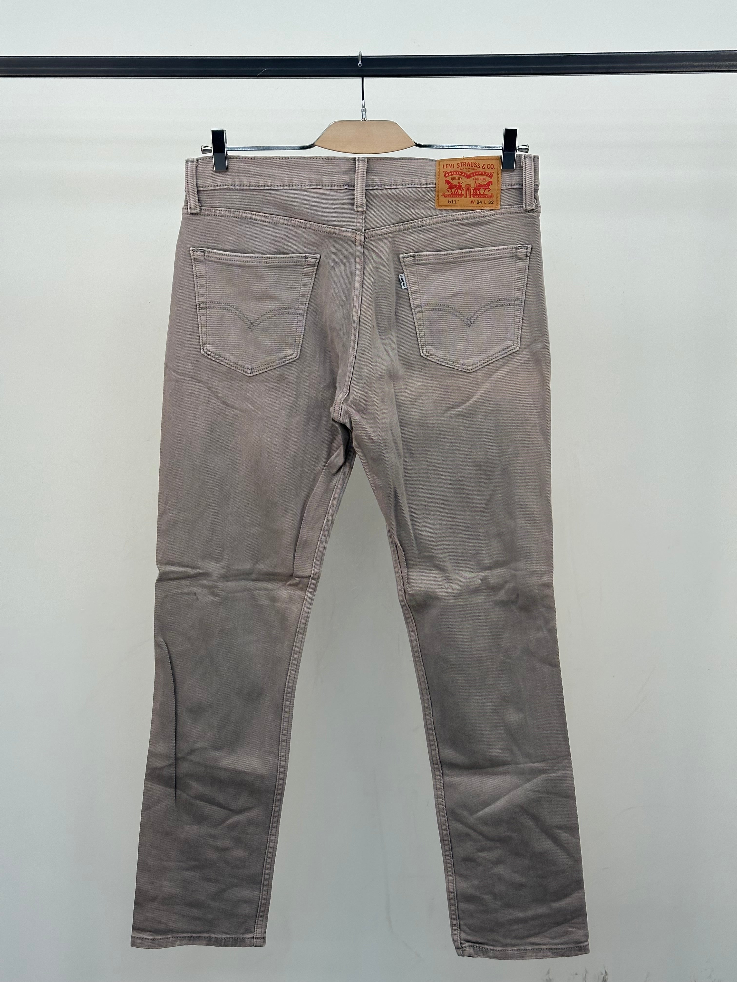 LEVI'S 511  SLIM FIT TAGLIA: 48 ITA = W34 L32