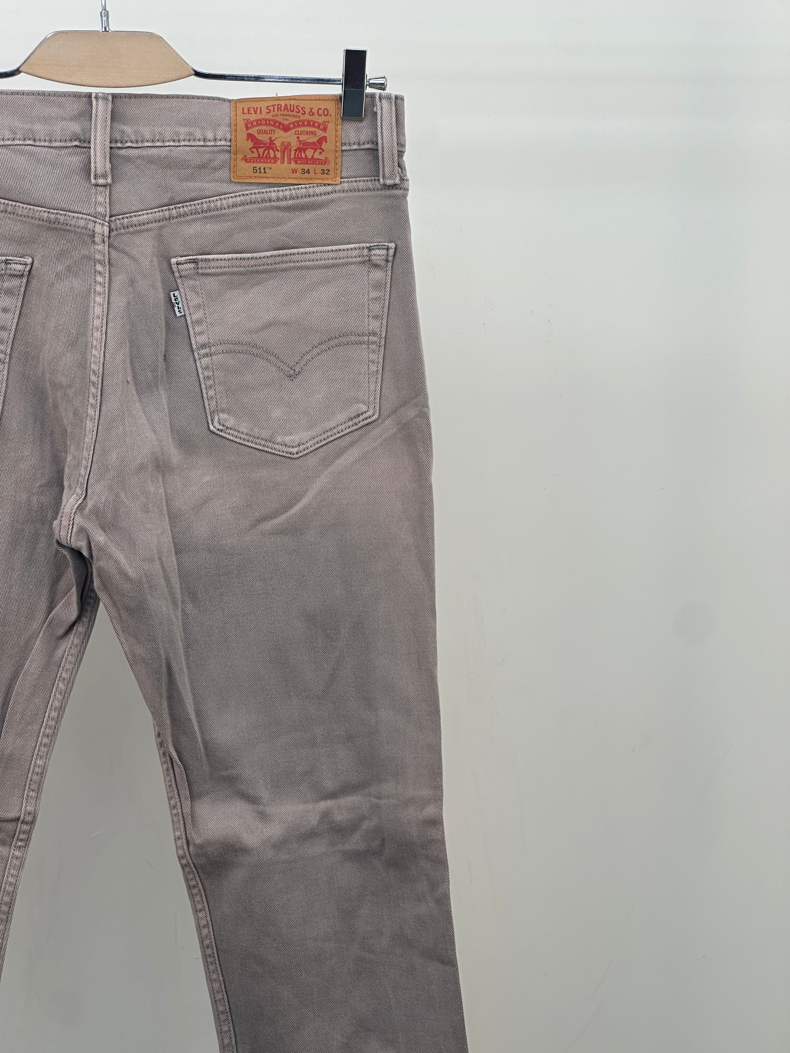 LEVI'S 511  SLIM FIT TAGLIA: 48 ITA = W34 L32