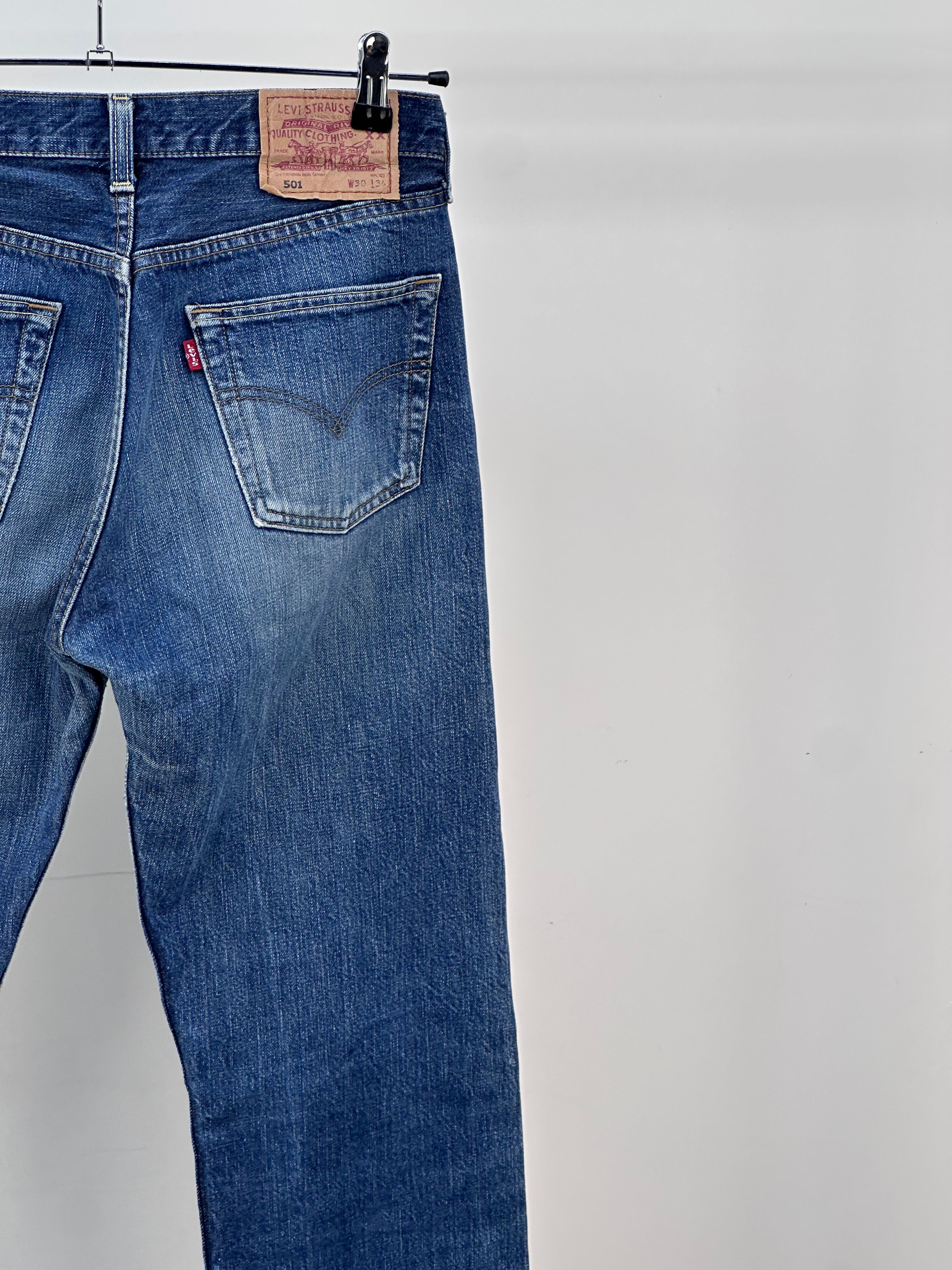 LEVI'S 501 TAGLIA : 44 ITA = W30 L34