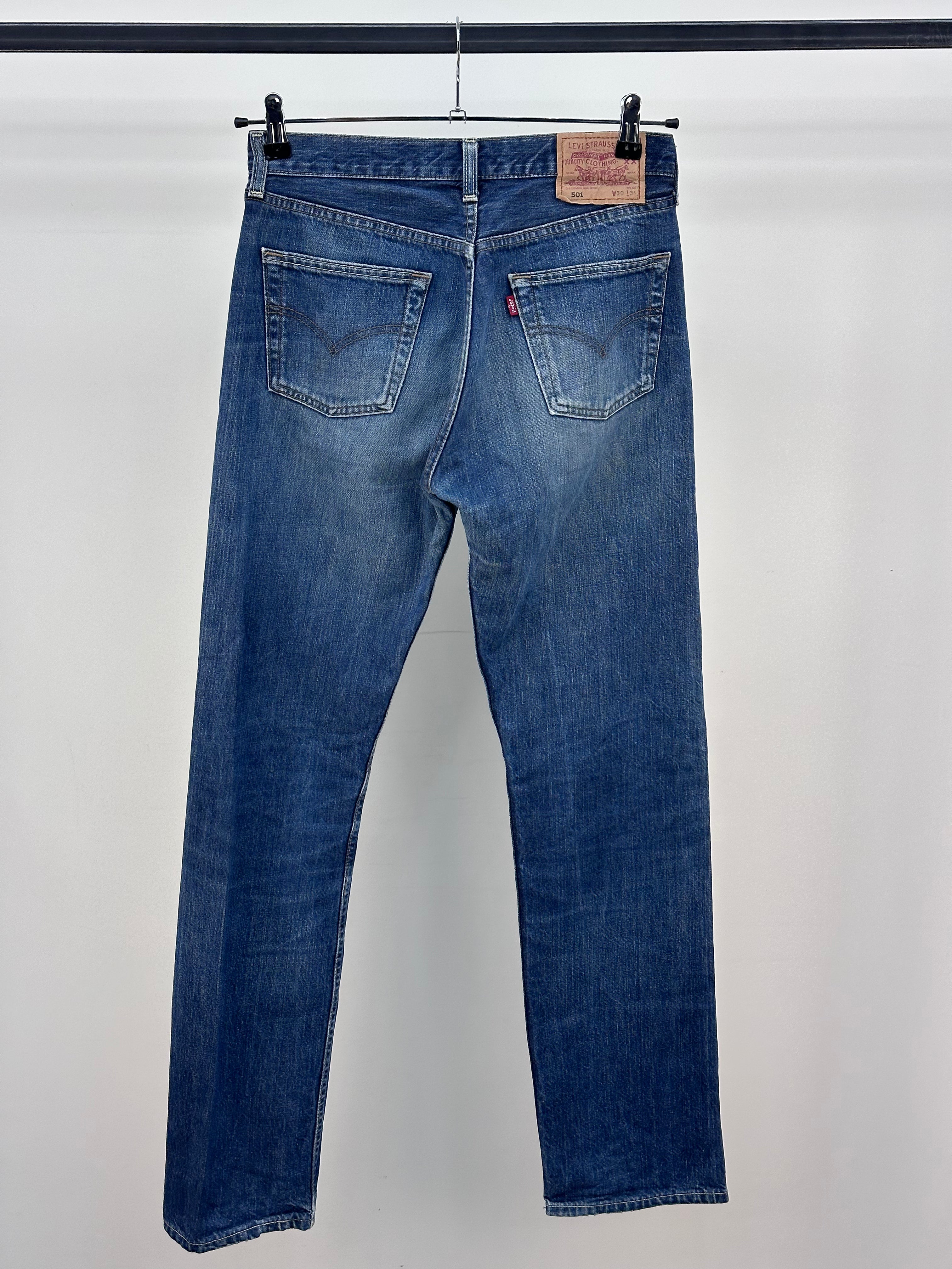 LEVI'S 501 TAGLIA : 44 ITA = W30 L34