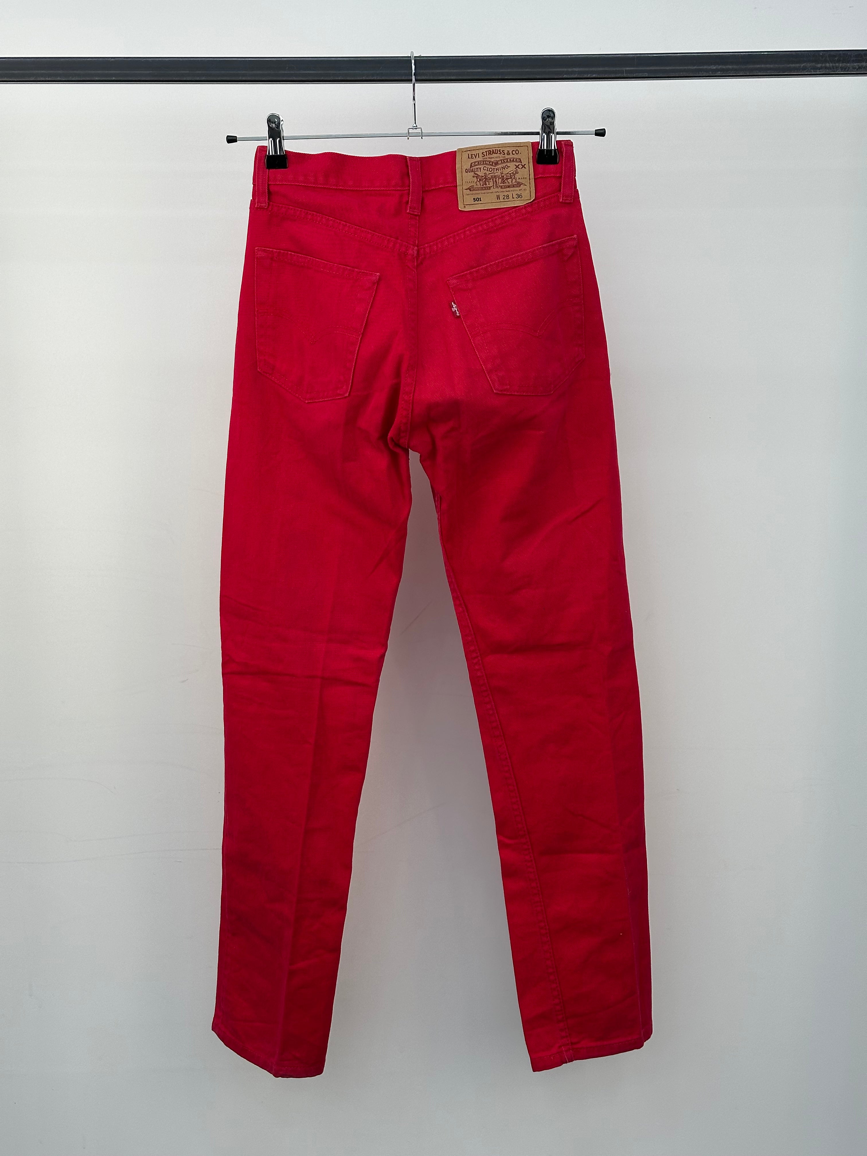 LEVI'S 501 TAGLIA: 42 ITA = W28 L36