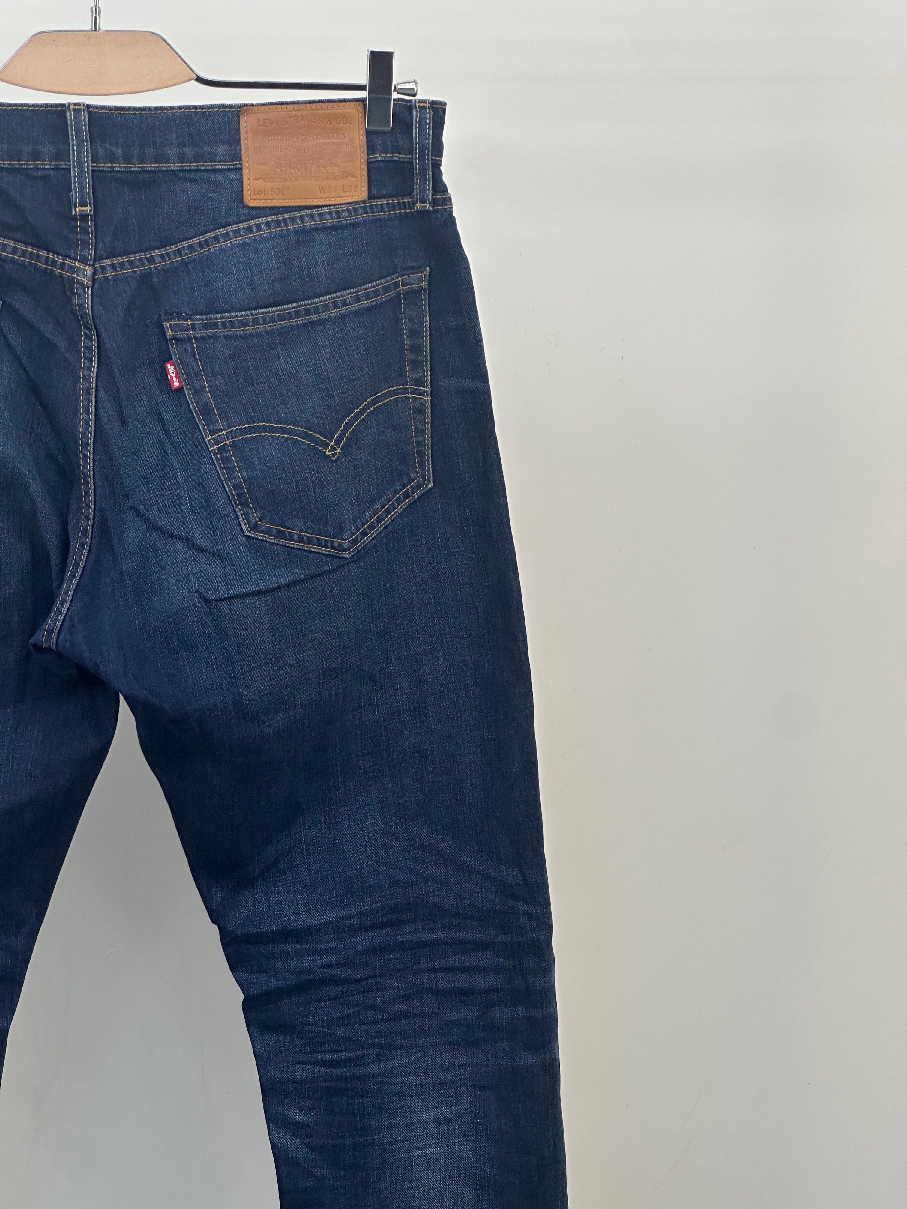 LEVI'S 502 SLIM FIT TAGLIA: 48 ITA = W34 L32