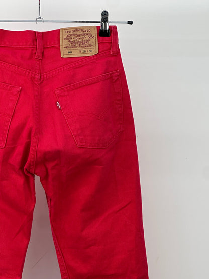 LEVI'S 501 TAGLIA: 42 ITA = W28 L36