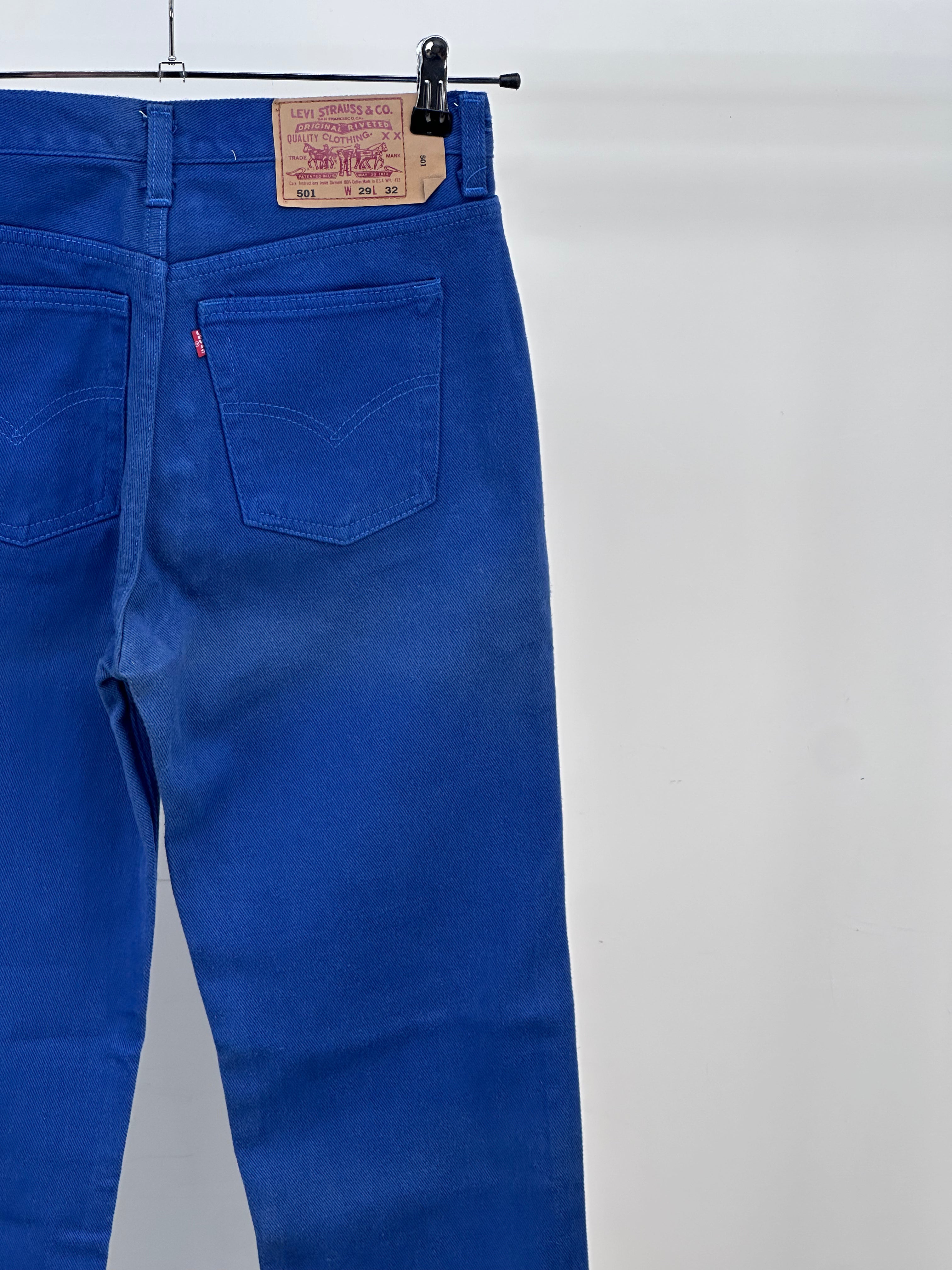 LEVI'S 501 TAGLIA : 43 ITA = W29 L32