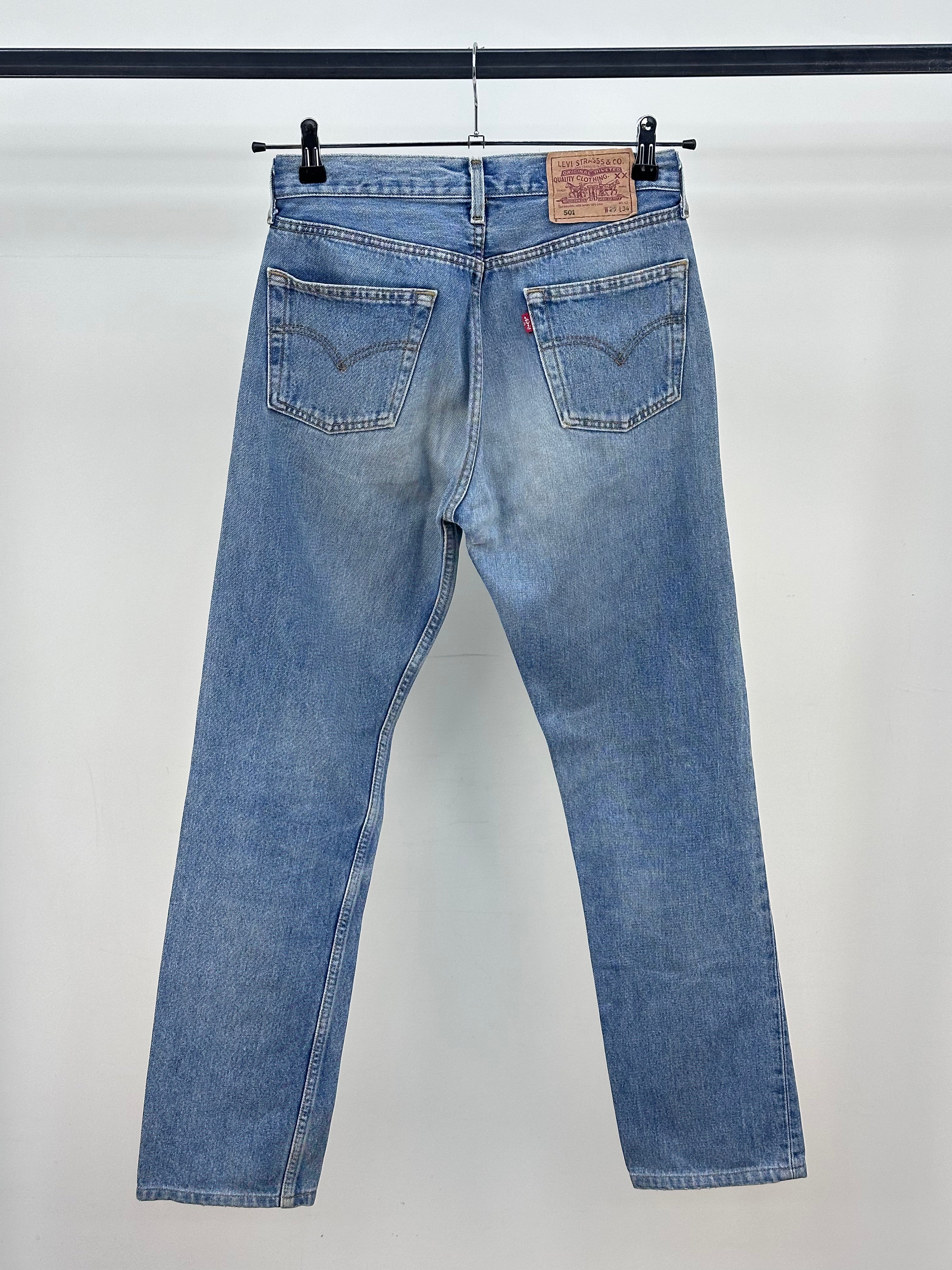 LEVI'S 501 TAGLIA : 43 ITA = W29 L34