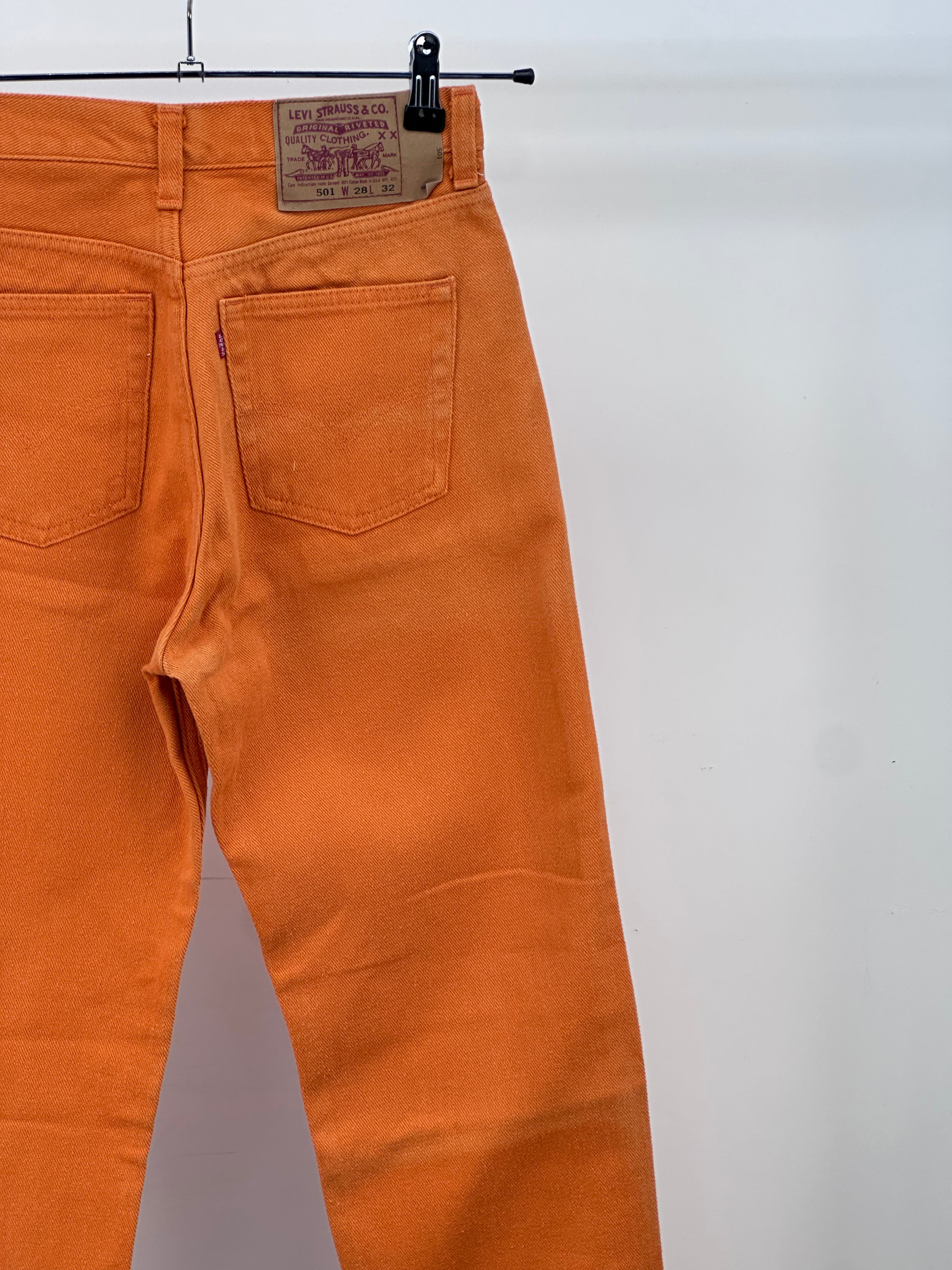 LEVI'S 501 TAGLIA : 42 ITA = W28 L32