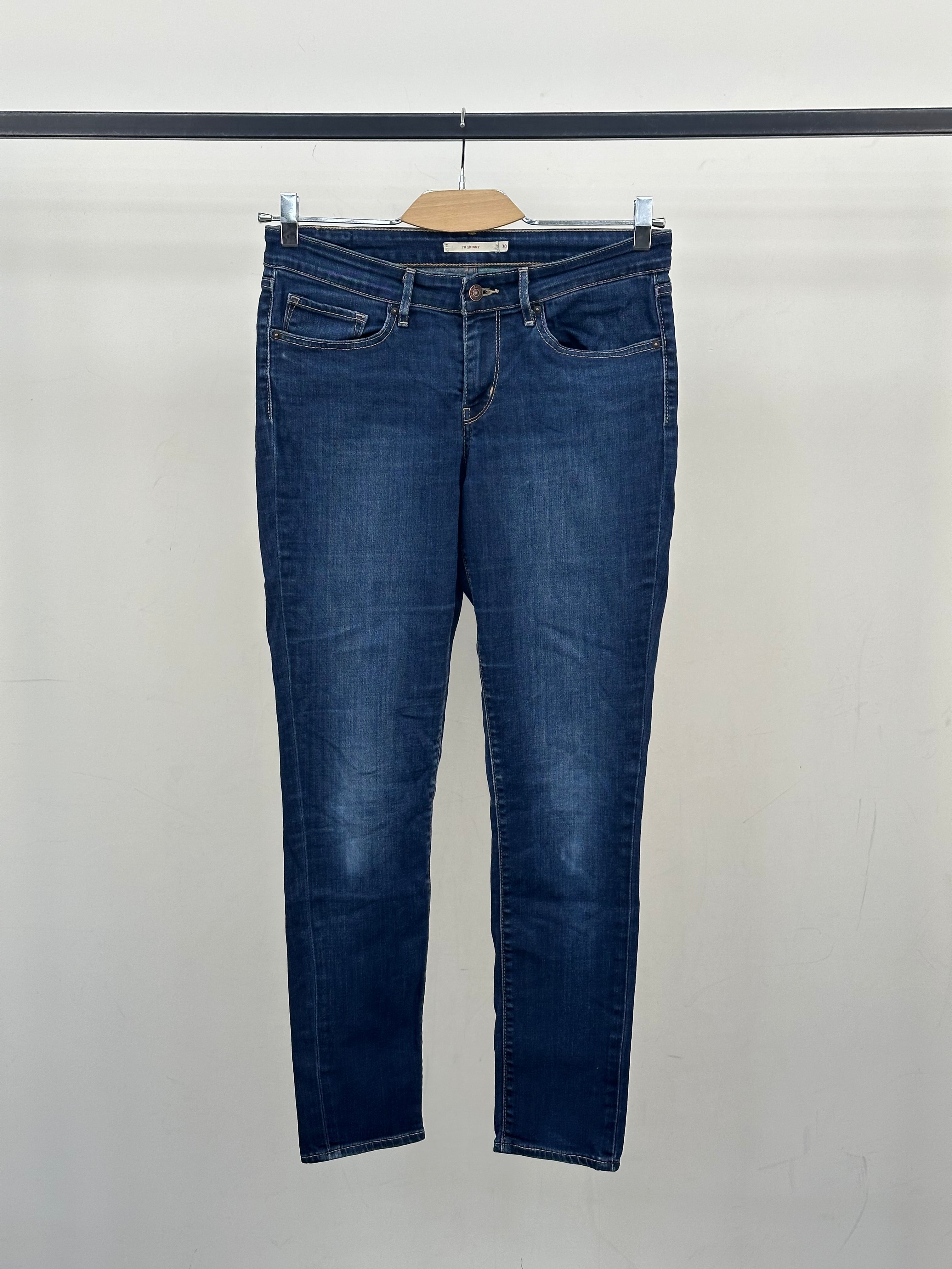 LEVI'S 711 SKINNY FIT TAGLIA: 44 ITA = W30 L32