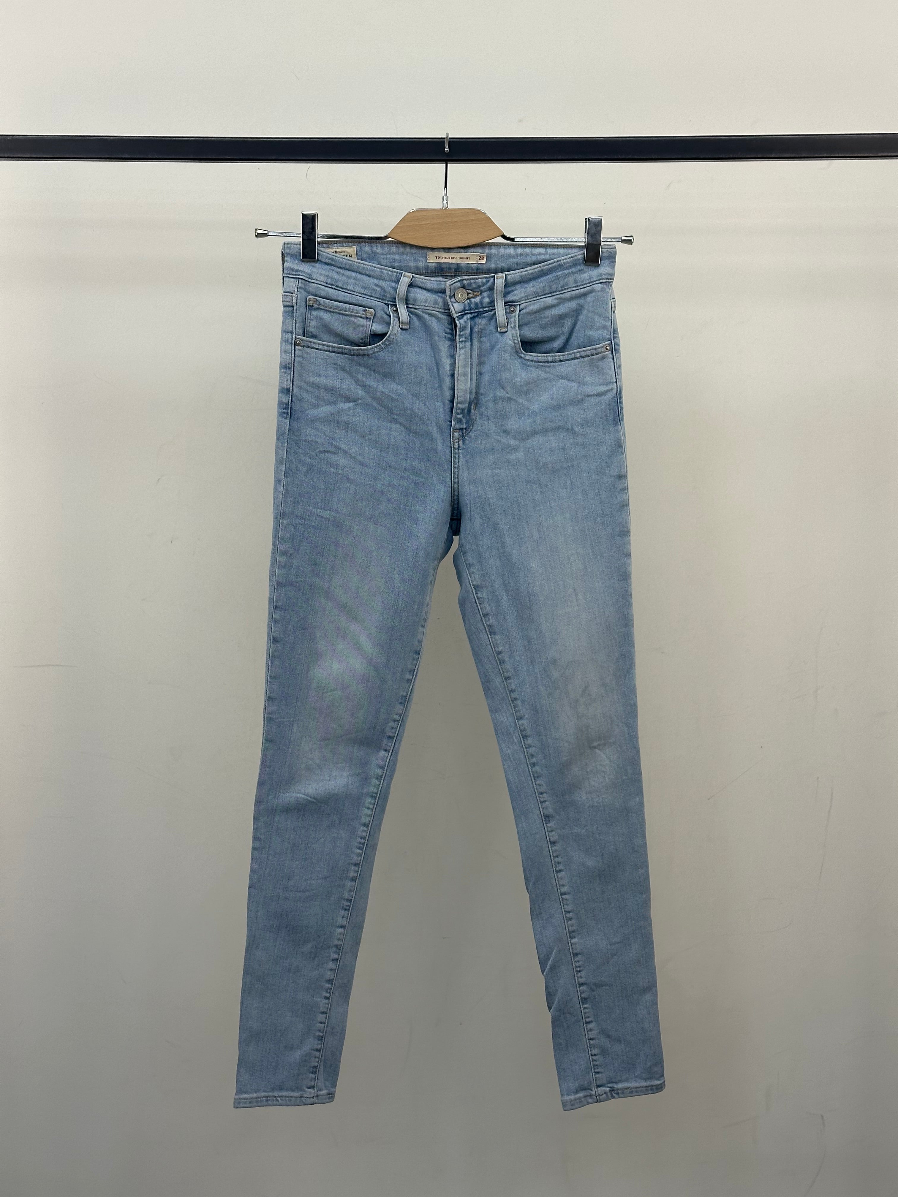 LEVI'S 721 HIGH RISE SKINNY FIT TAGLIA: 42 ITA = W28 L28