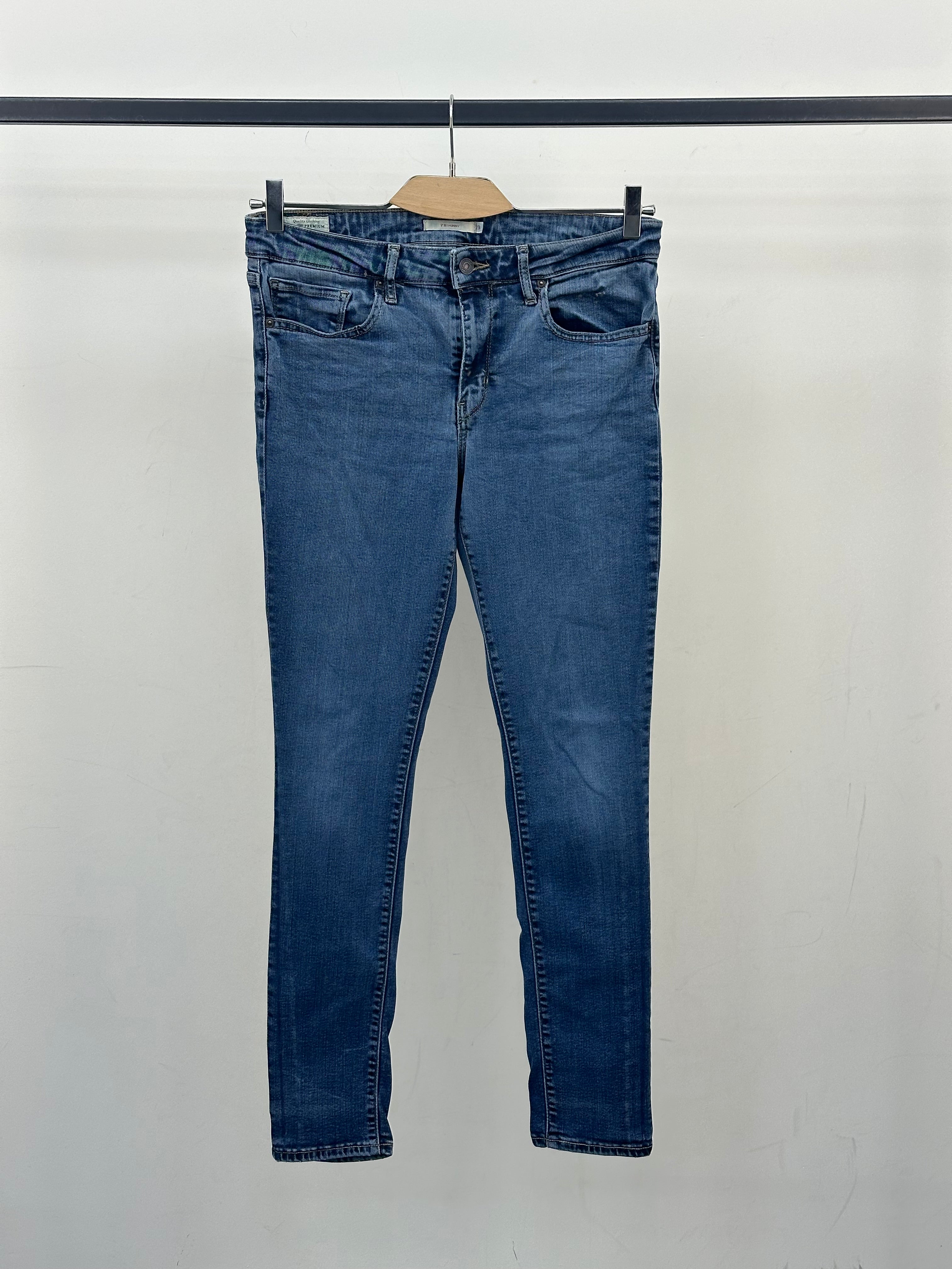 LEVI'S 711 SKINNY FIT TAGLIA: 43 ITA = W29 L30