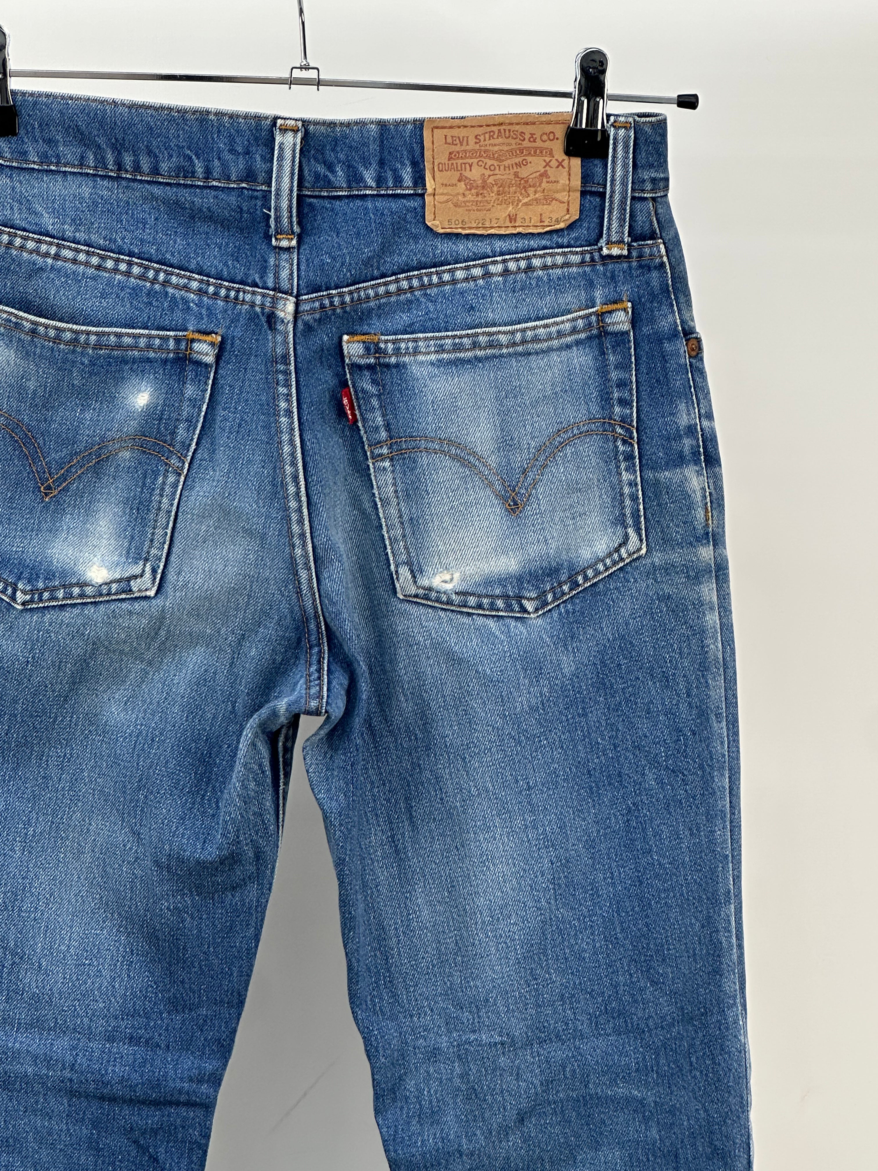 LEVI'S 506 REGULAR TAGLIA: 45 ITA = W31 L34